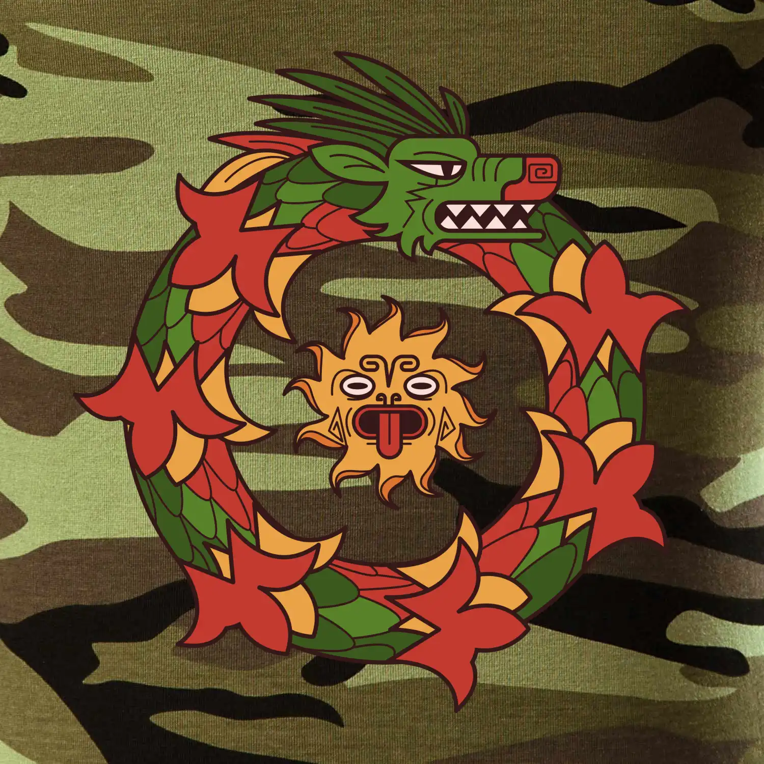 Mayové - zvířata had v kruhu