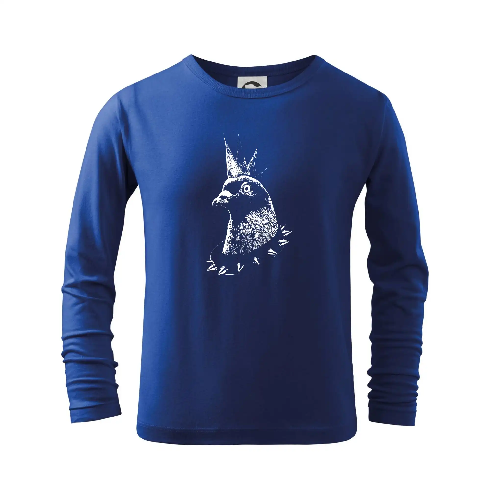 Grafické tričká - Holub punk - Tričko detské Long Sleeve
