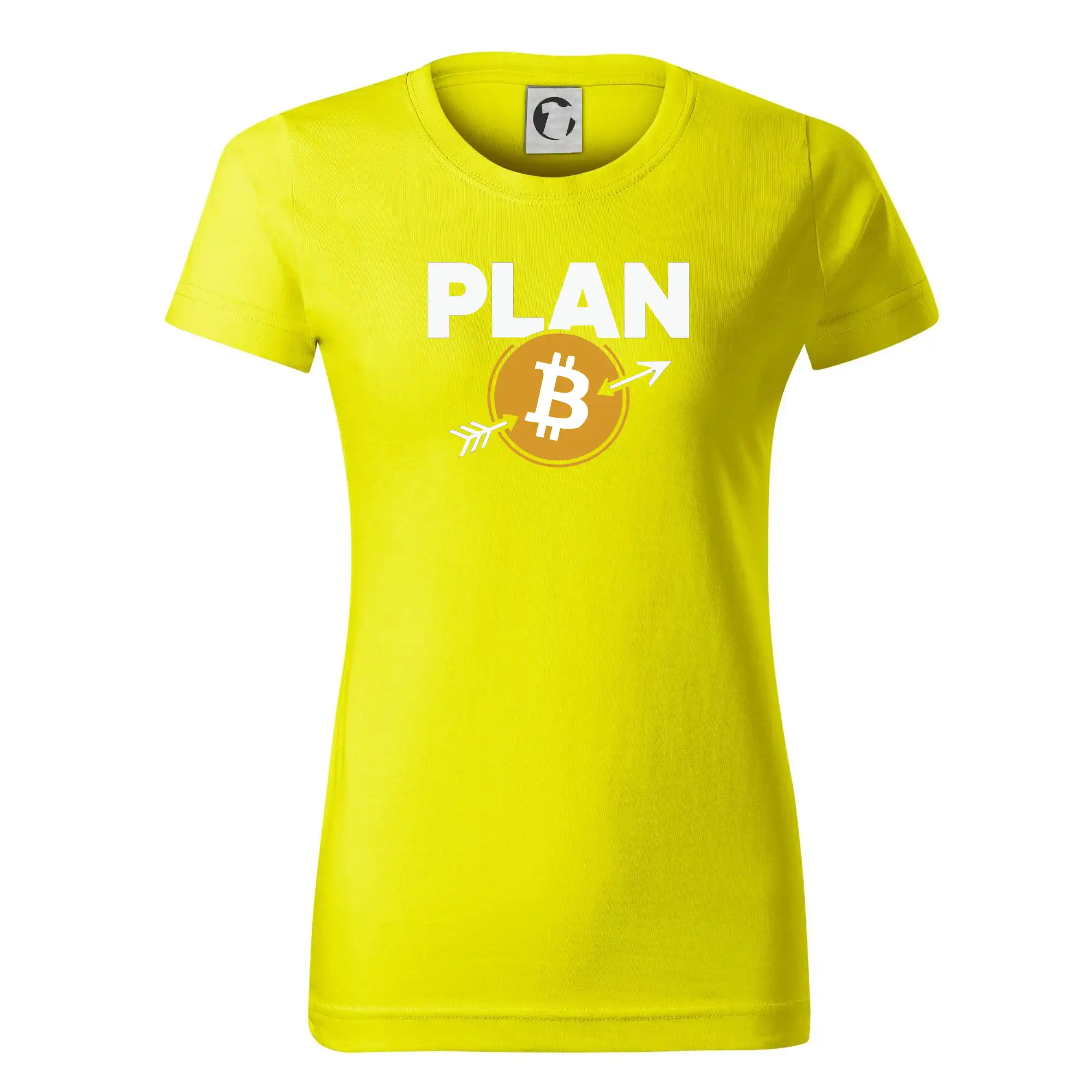 PLAN ₿ - Dámske tričko basic - ľahko voľnejšie a dlhšie