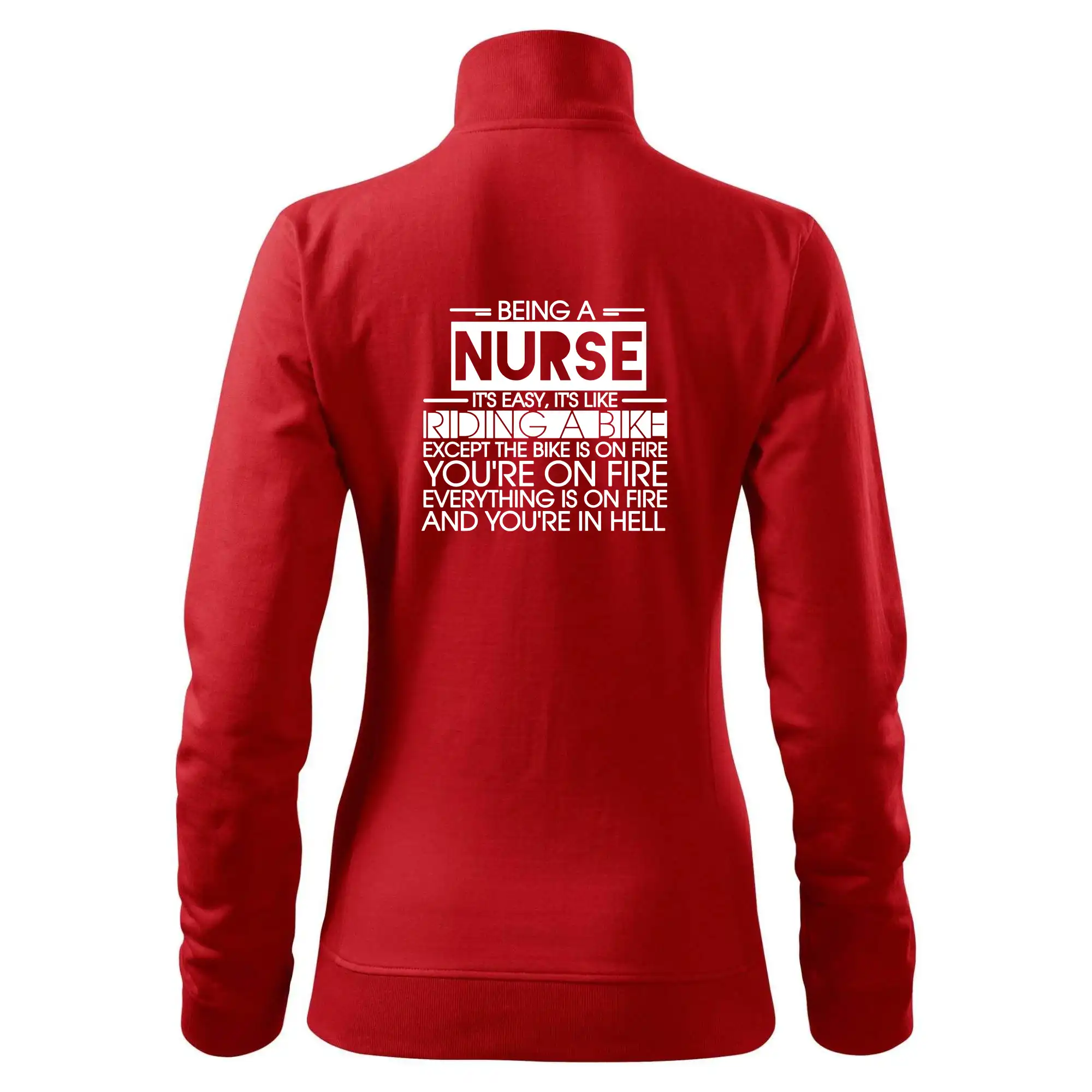 Being a nurse - bike