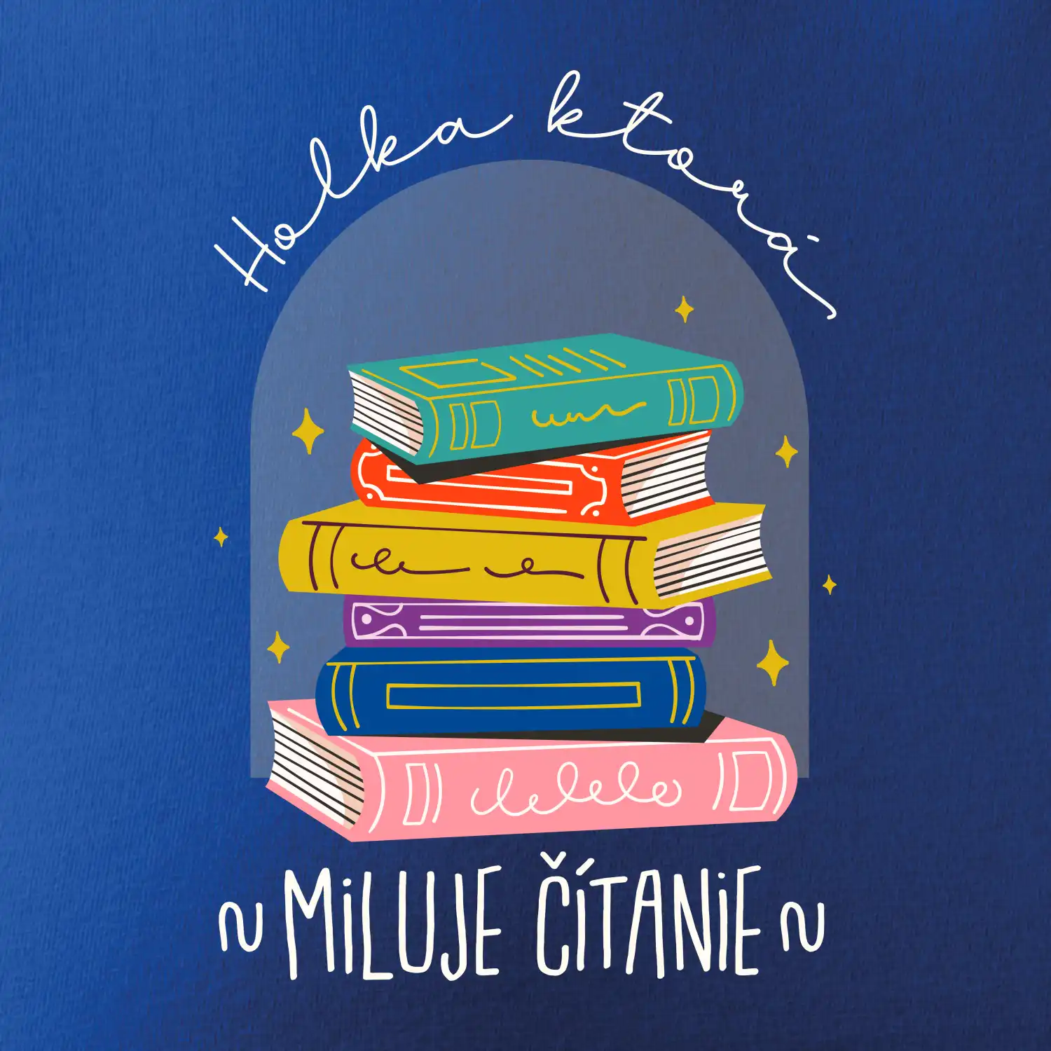 Holka, ktorá miluje čítanie SK