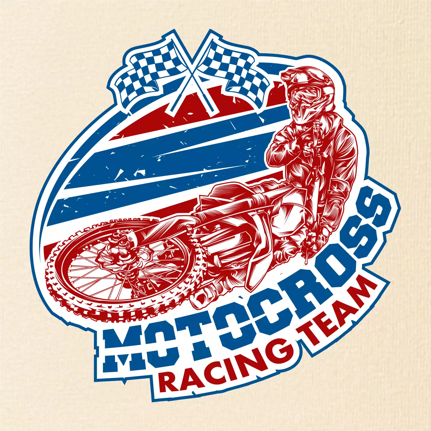 Motocross racing team