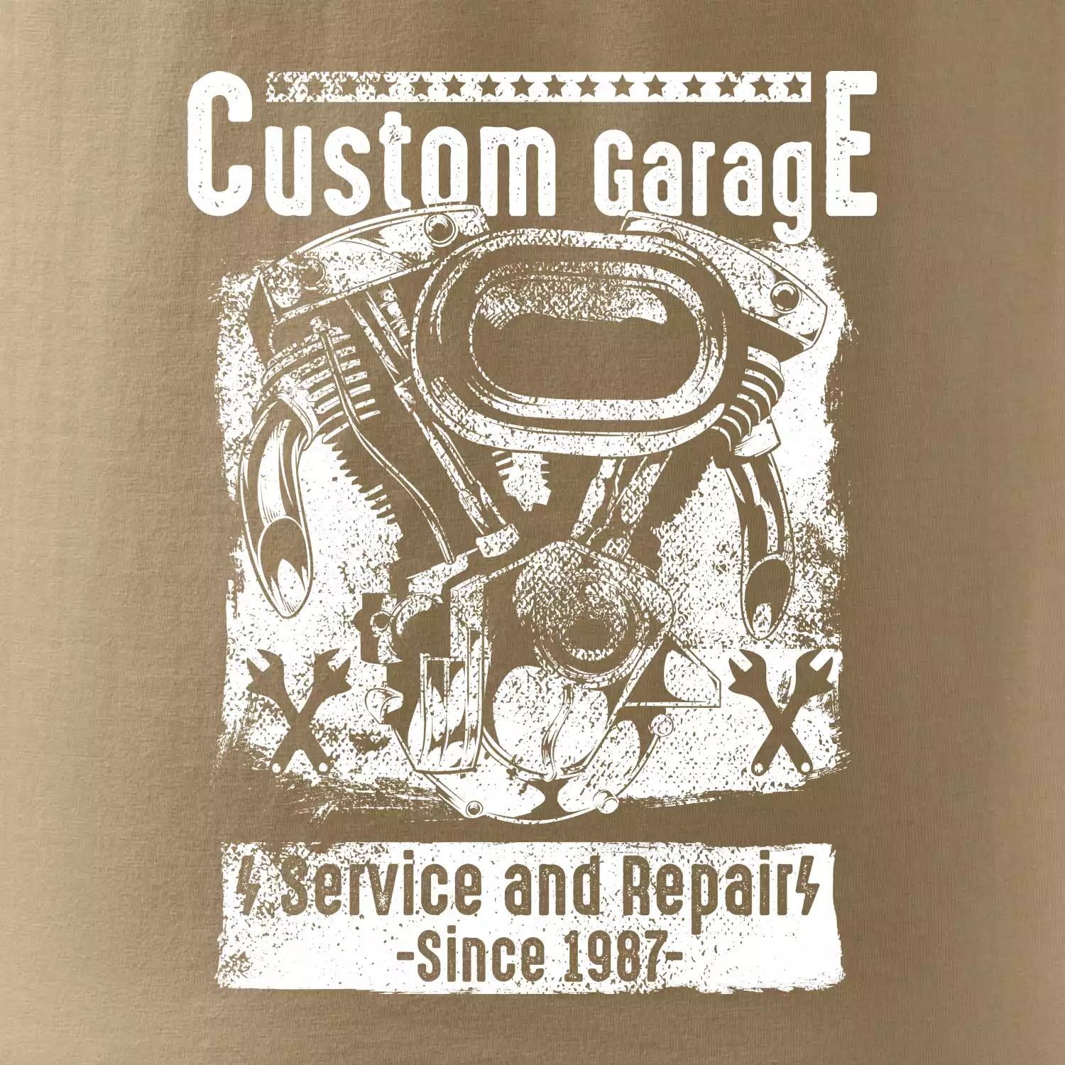 Custom Motorcycle Garage