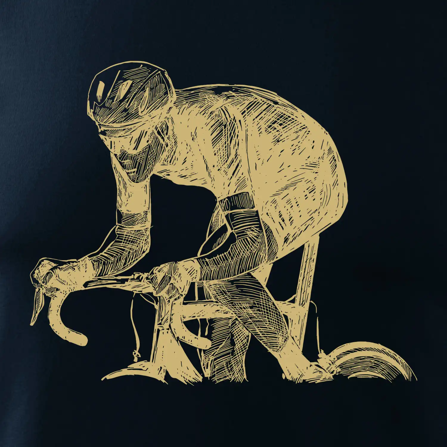 Silniční cyklista předek