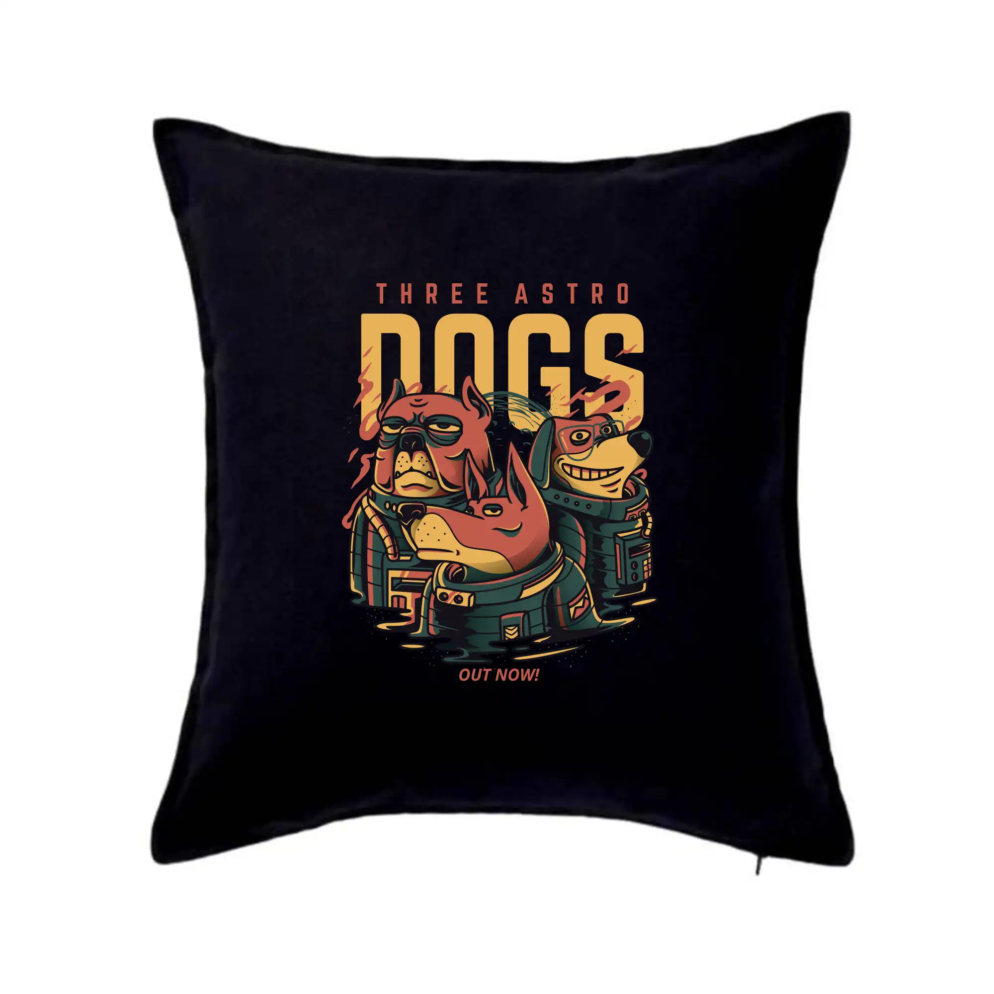 Vesmirne tričká - Astro dogs - Vankúš 50x50