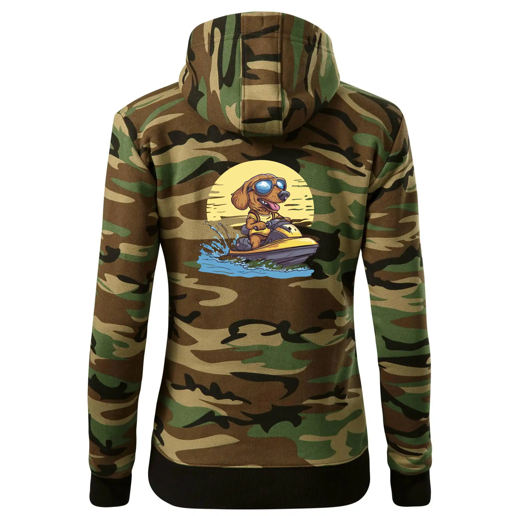 Jezevčík na vodním skútru