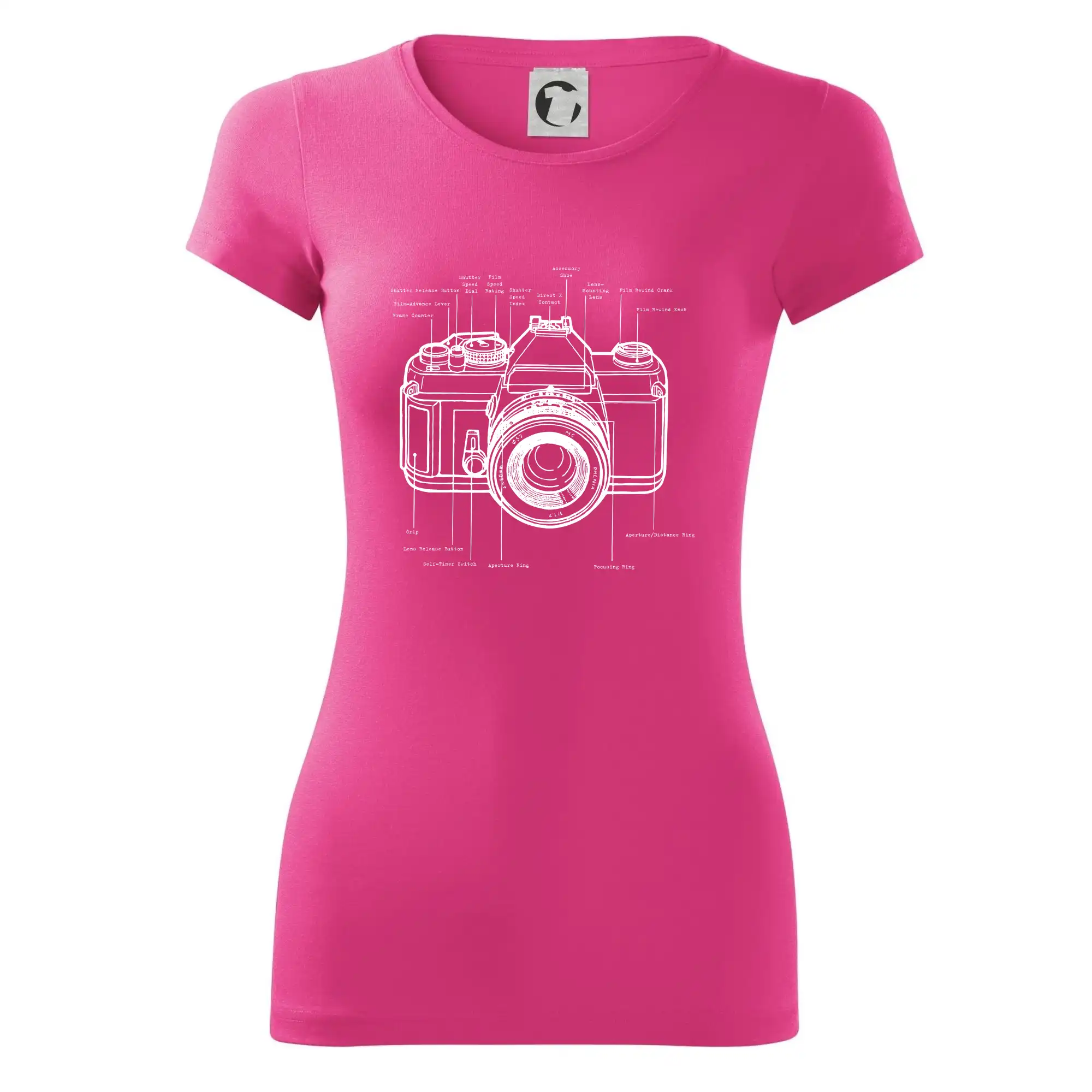 Nákres starý fotoaparát