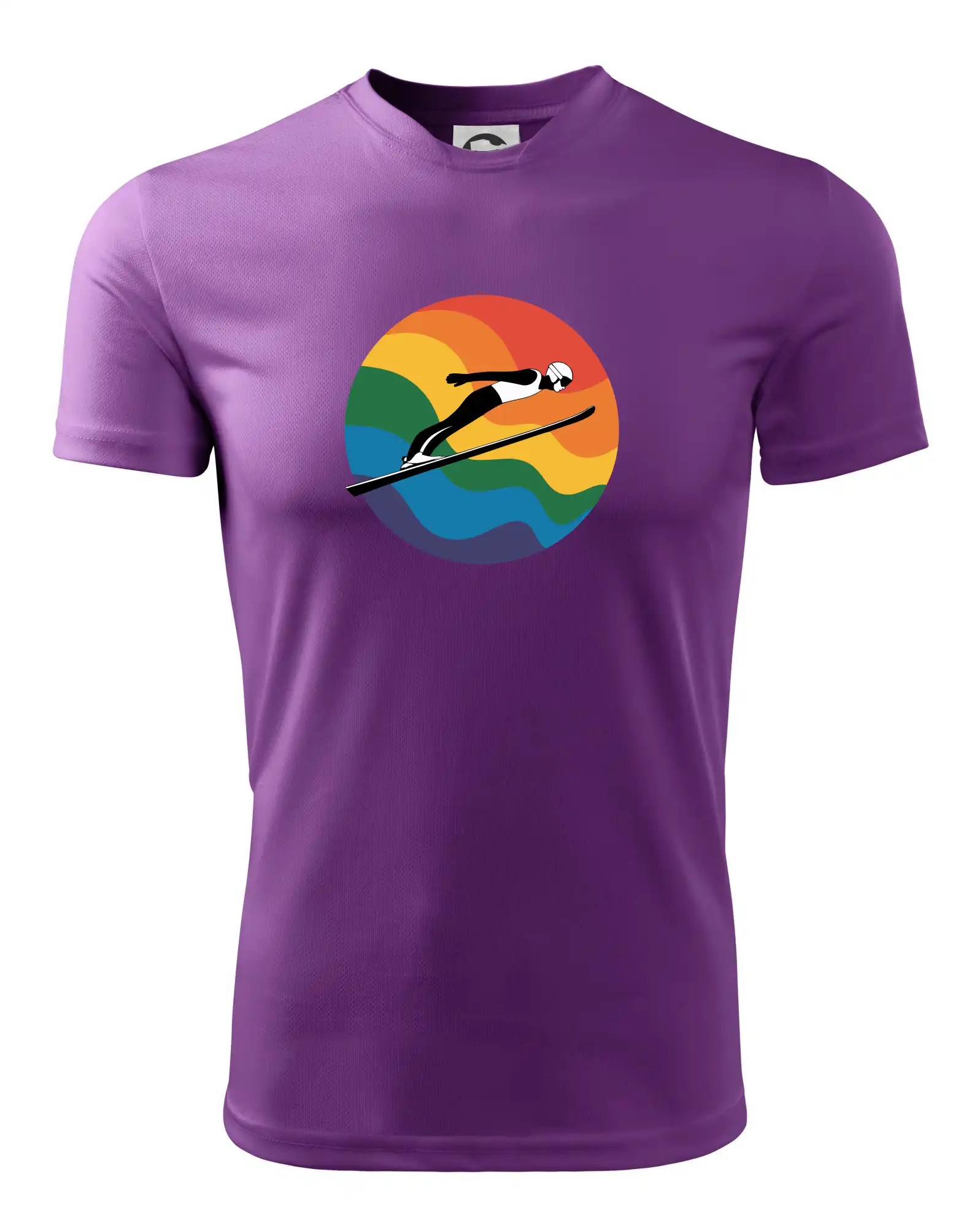 Skokan na lyžích v kruhu