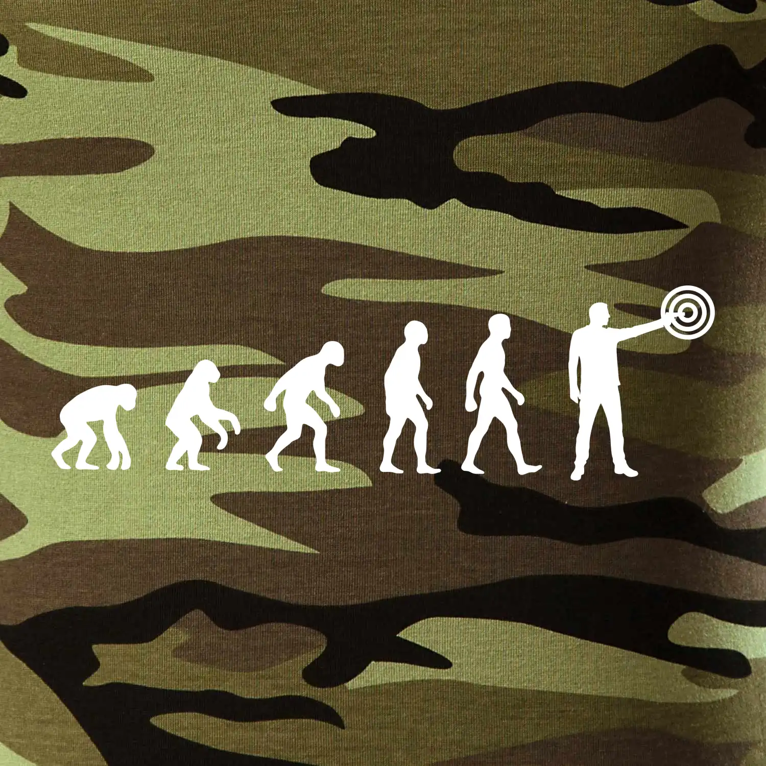 Evoluce střelec terč