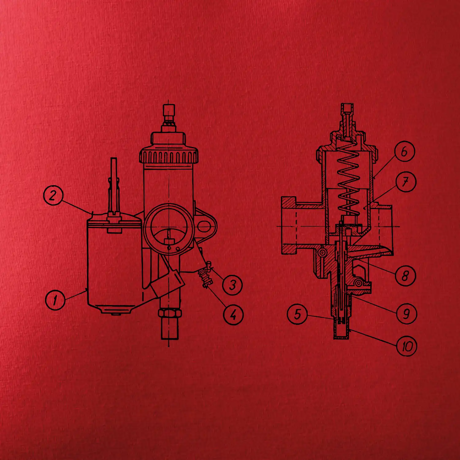 Karburátor Jikov 2926