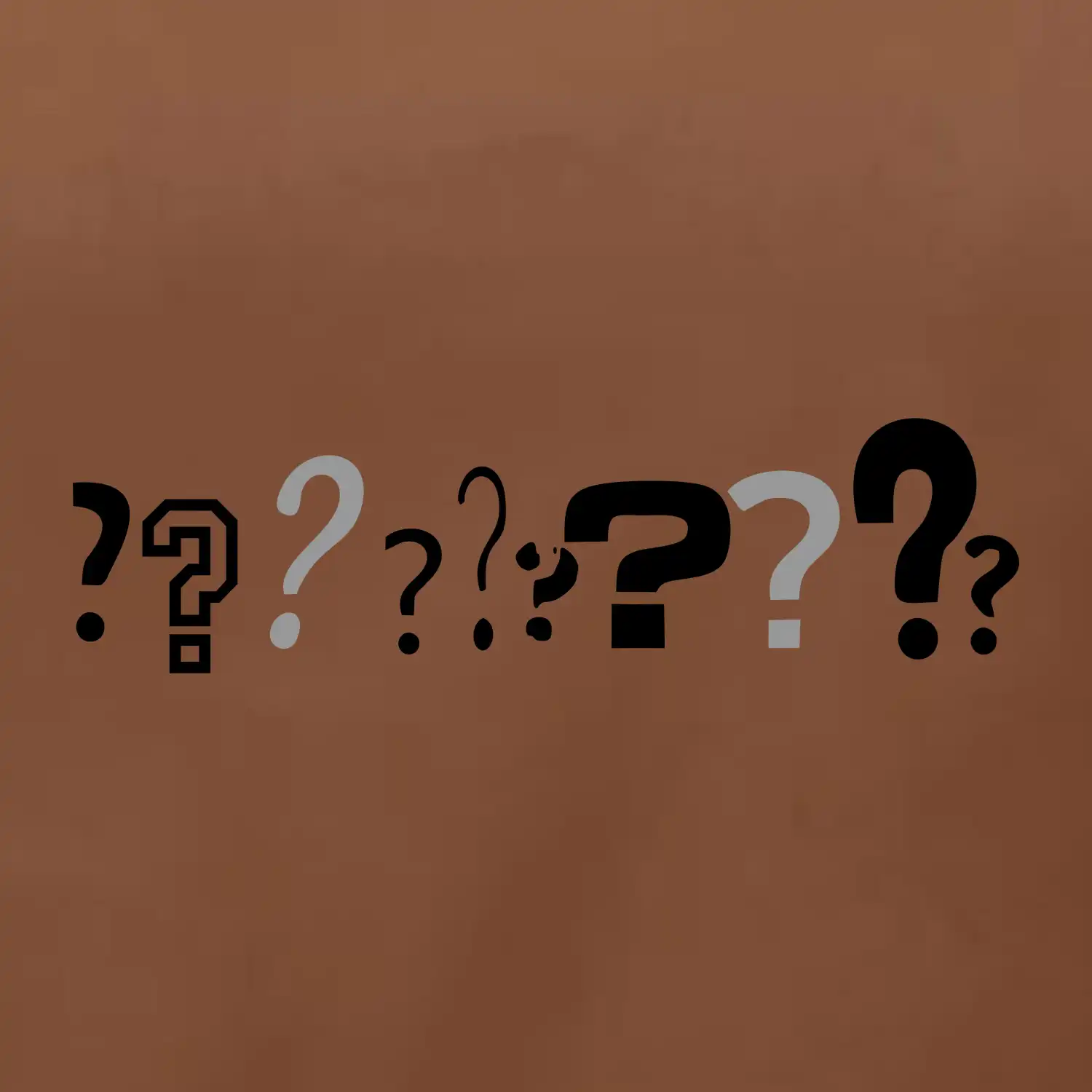 Otazníky ???? když prostě nevíš