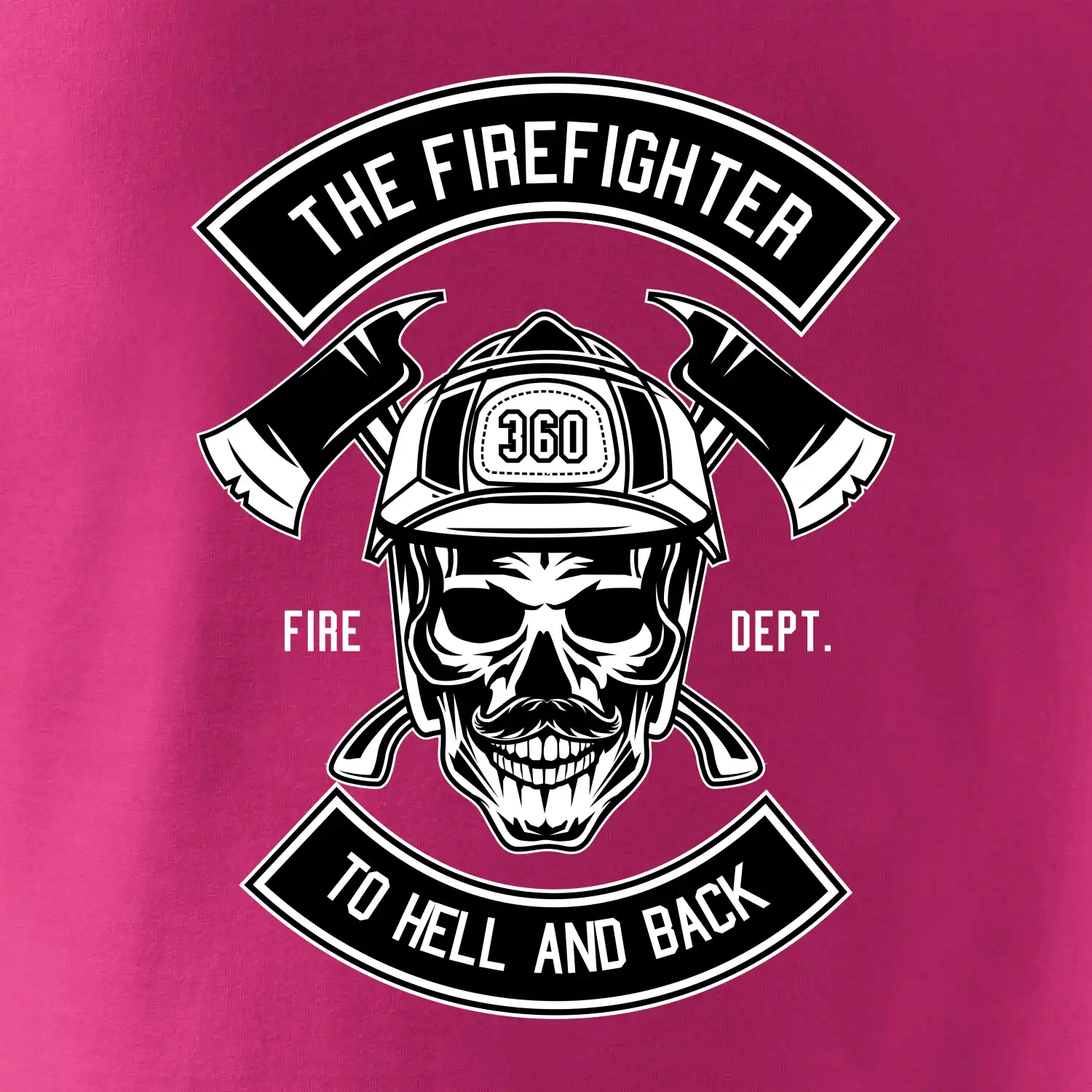 Lebka hasič do pekla a zpátky