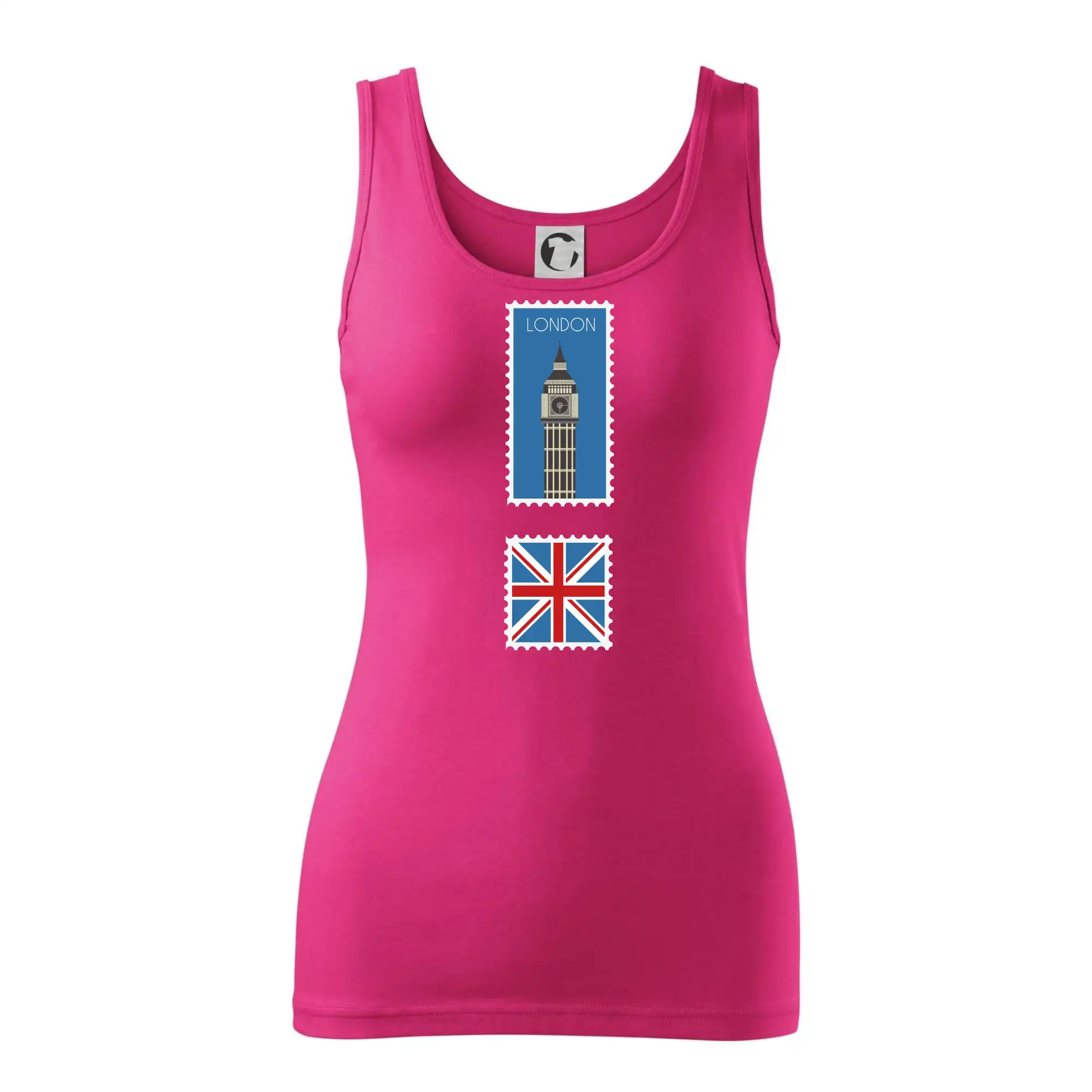 Londýn známka barevná