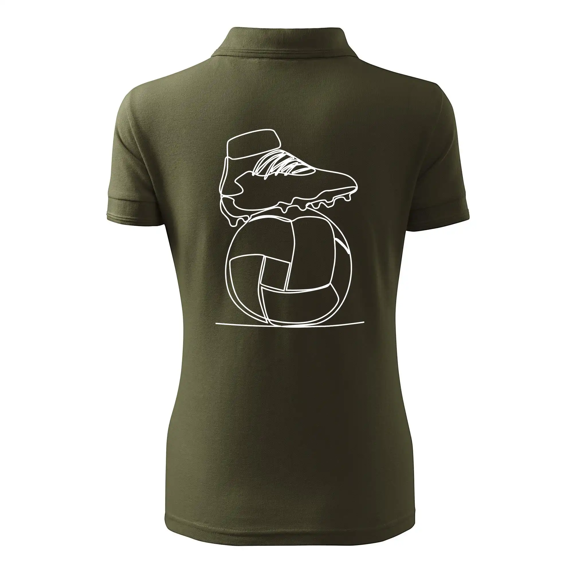 Fotbalový míč kopačka jedním tahem