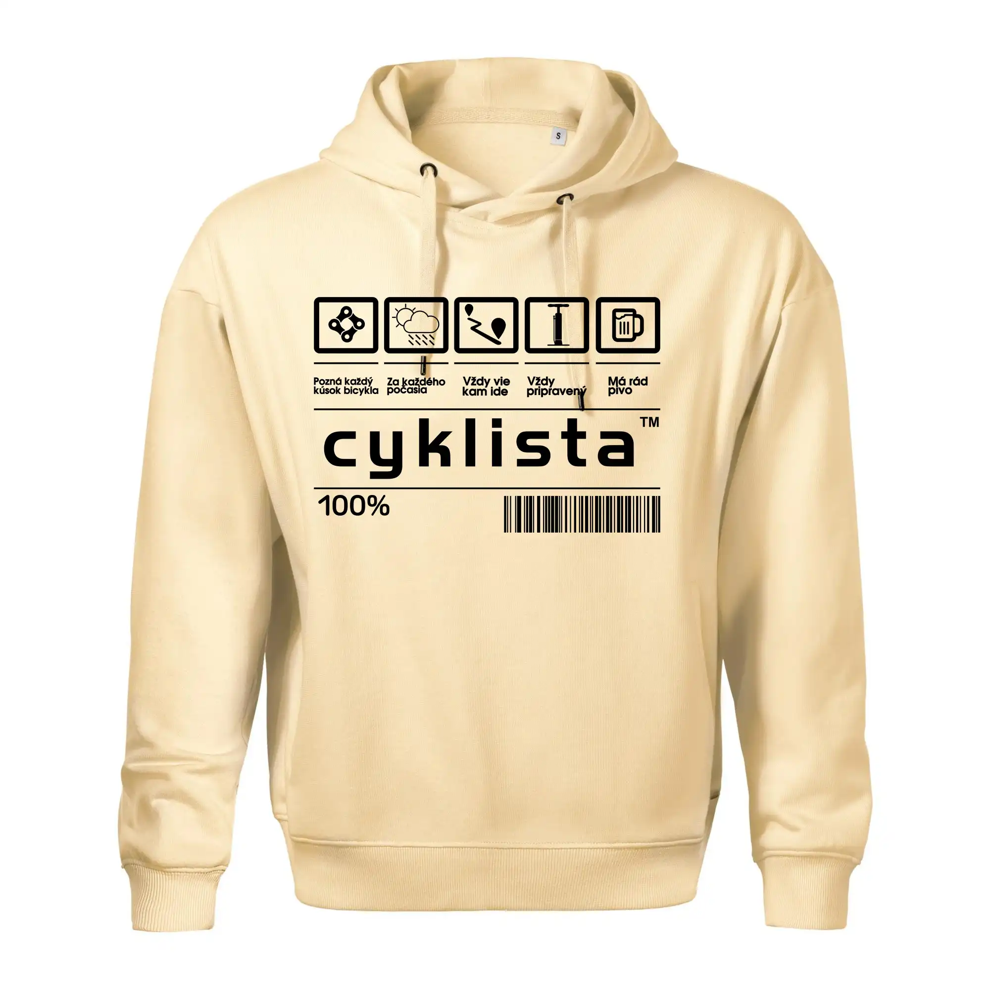 Čiarový kód - cyklista