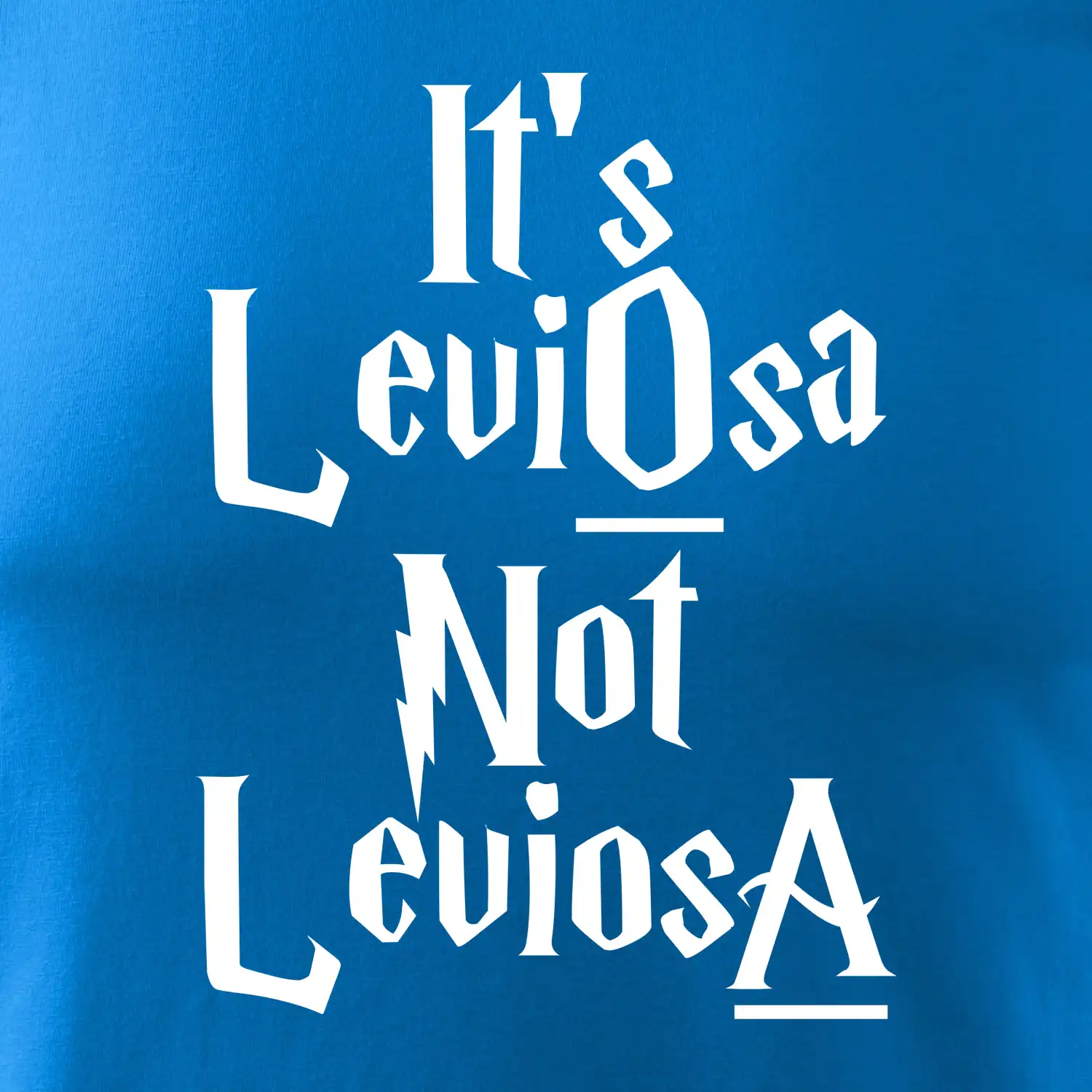 Leviosa not Levjosa