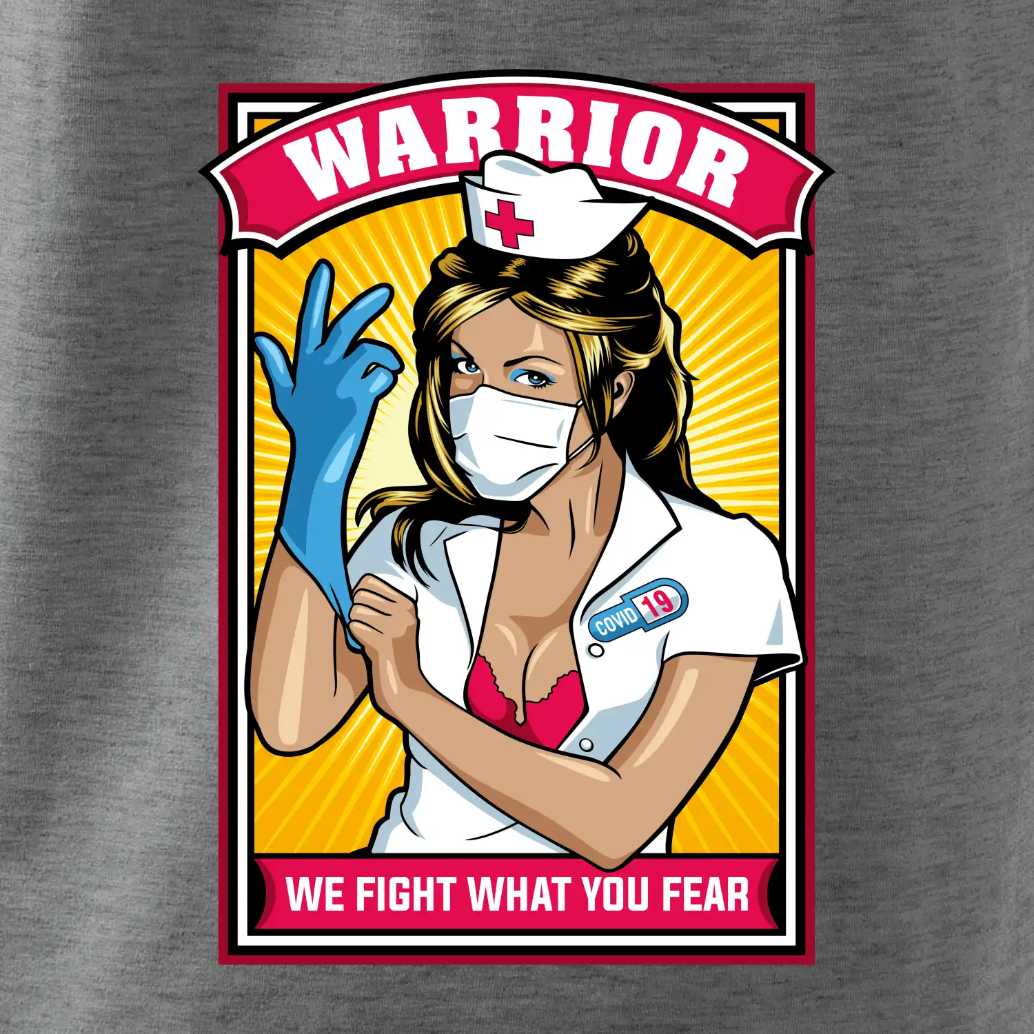 Corona Nurse warrior