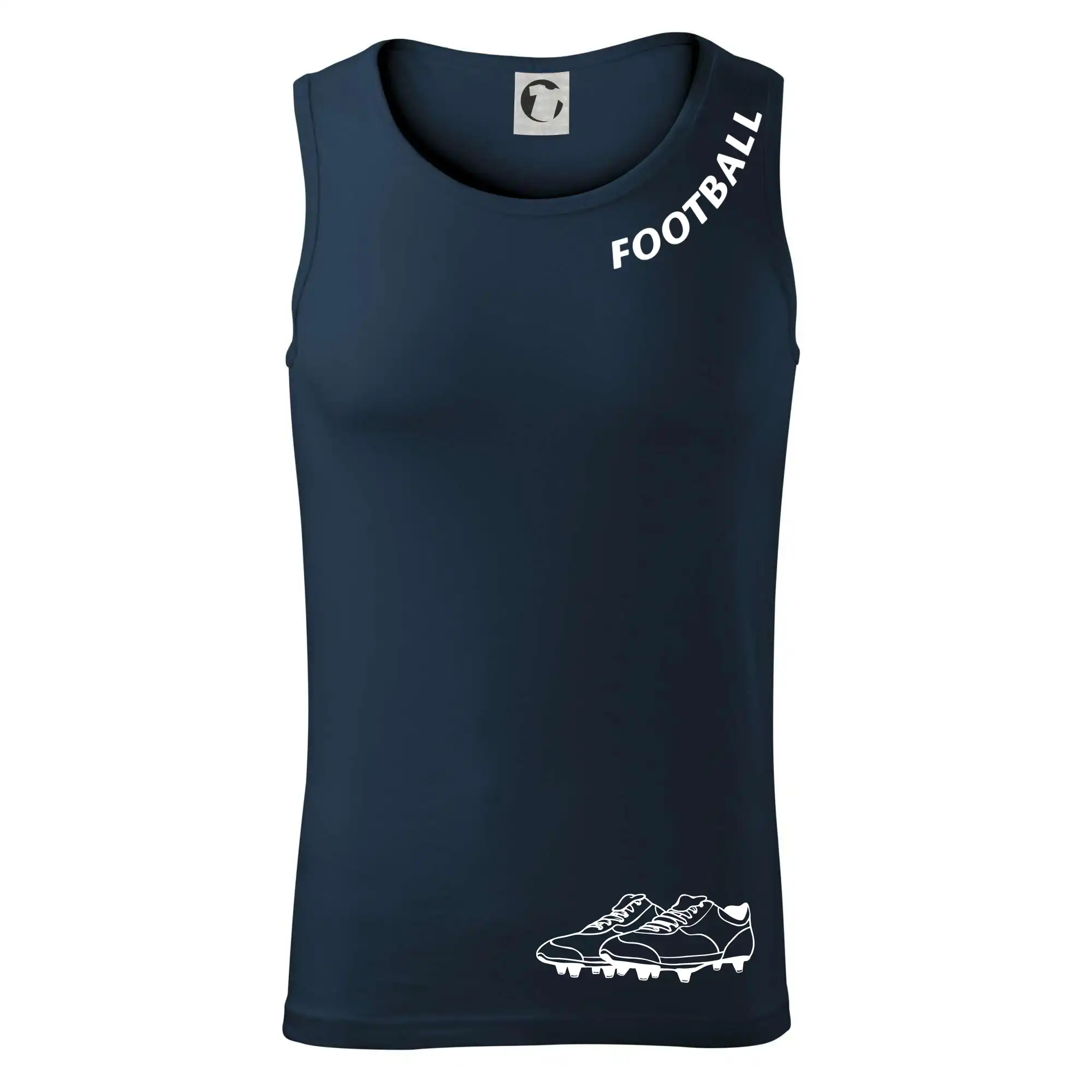 FOOTBALL nápis šikmo