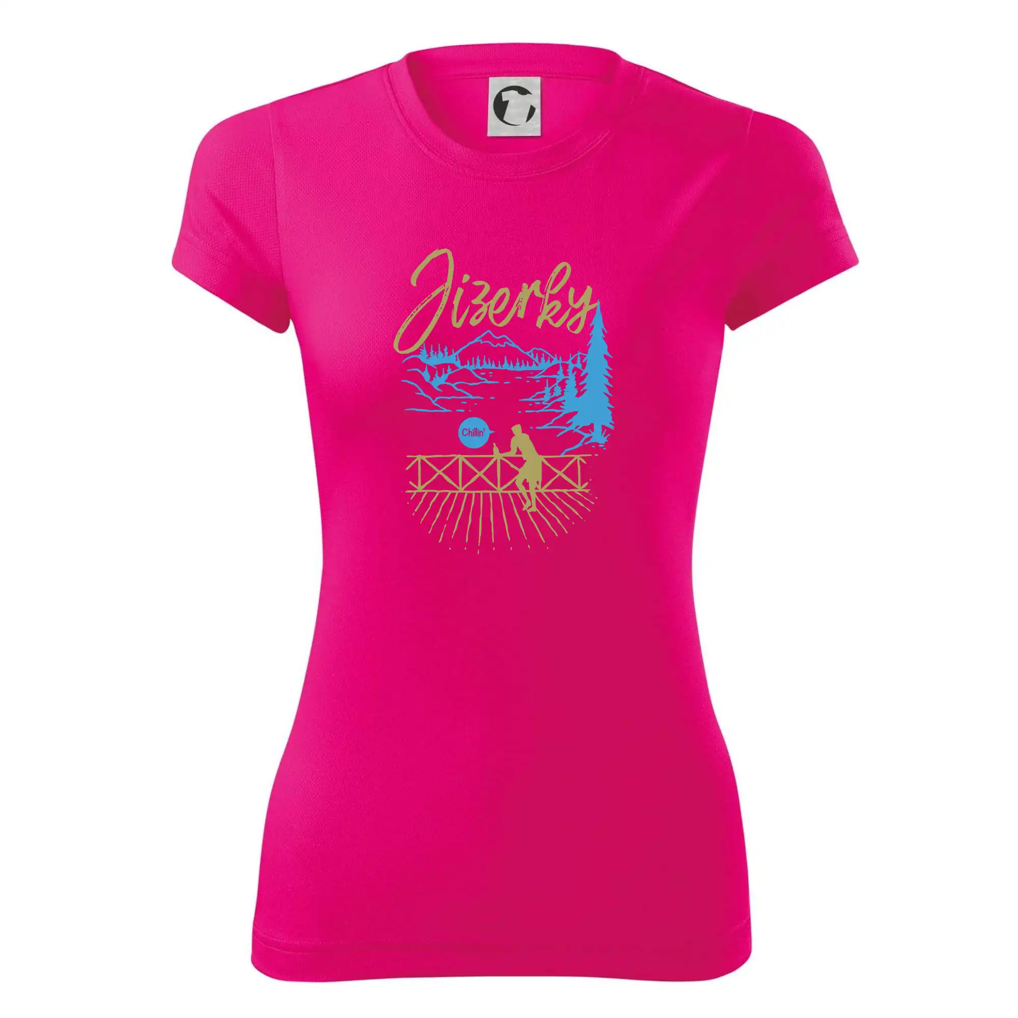 Jizerky - modrý les chill