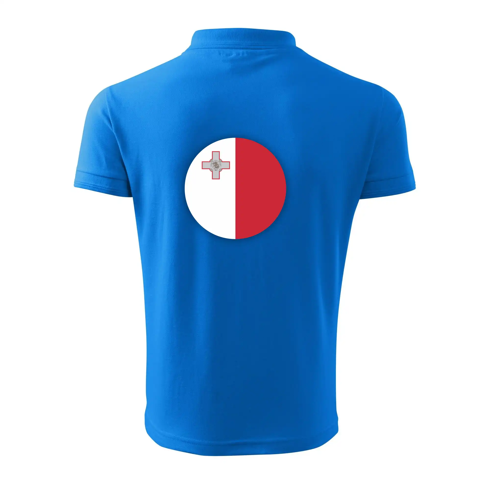 Vlajka Malta kulatá velká