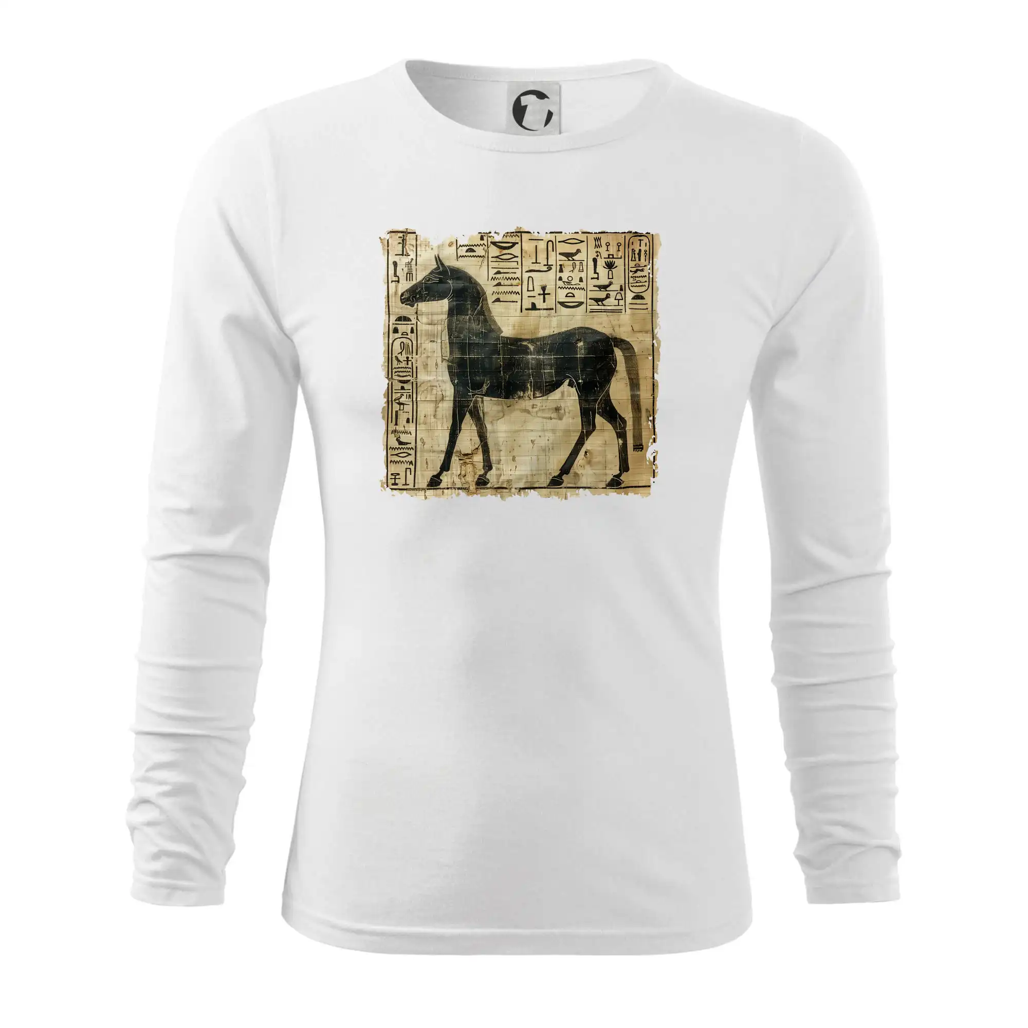 Egyptské hieroglyfy kůň