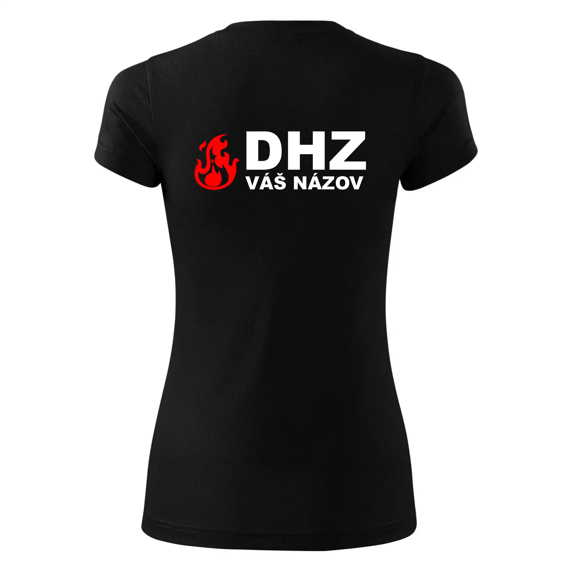 DHZ (oheň, firesport, názov sboru - vlastný nápis)