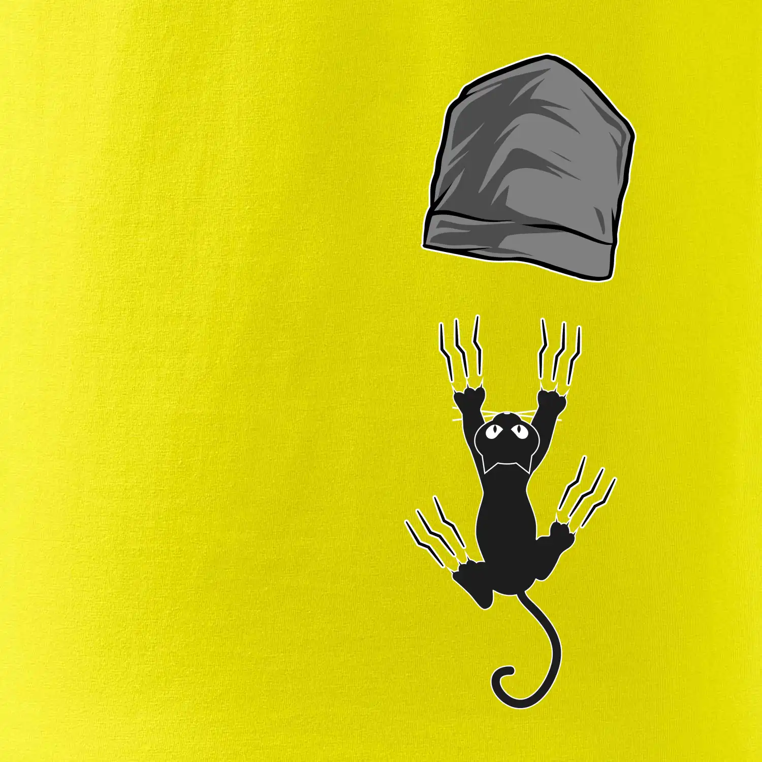 Kočka vypadla z kapsy