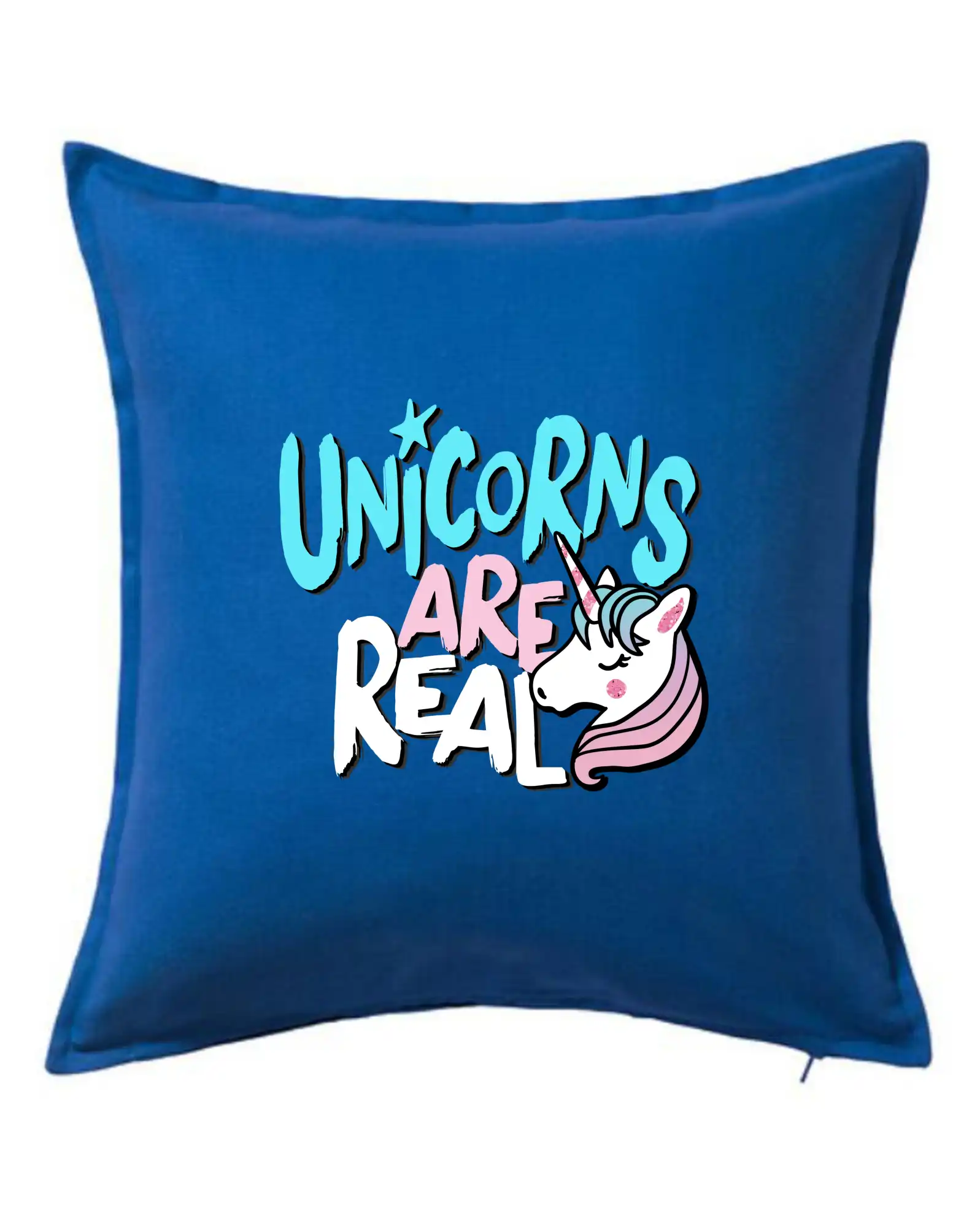 Tričká s jednorožcom - Unicorns are real ponny - Vankúš 50x50