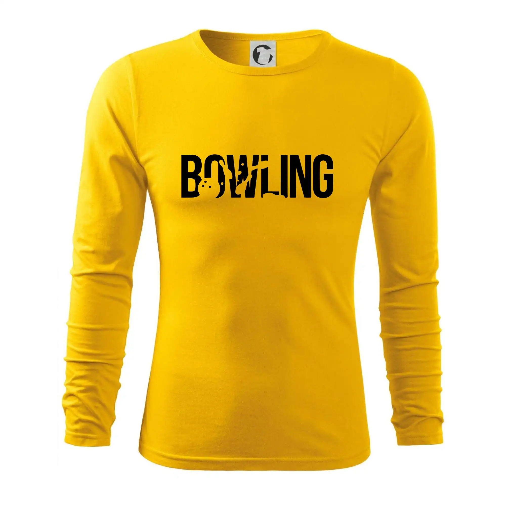 Bowling nápis kuželky