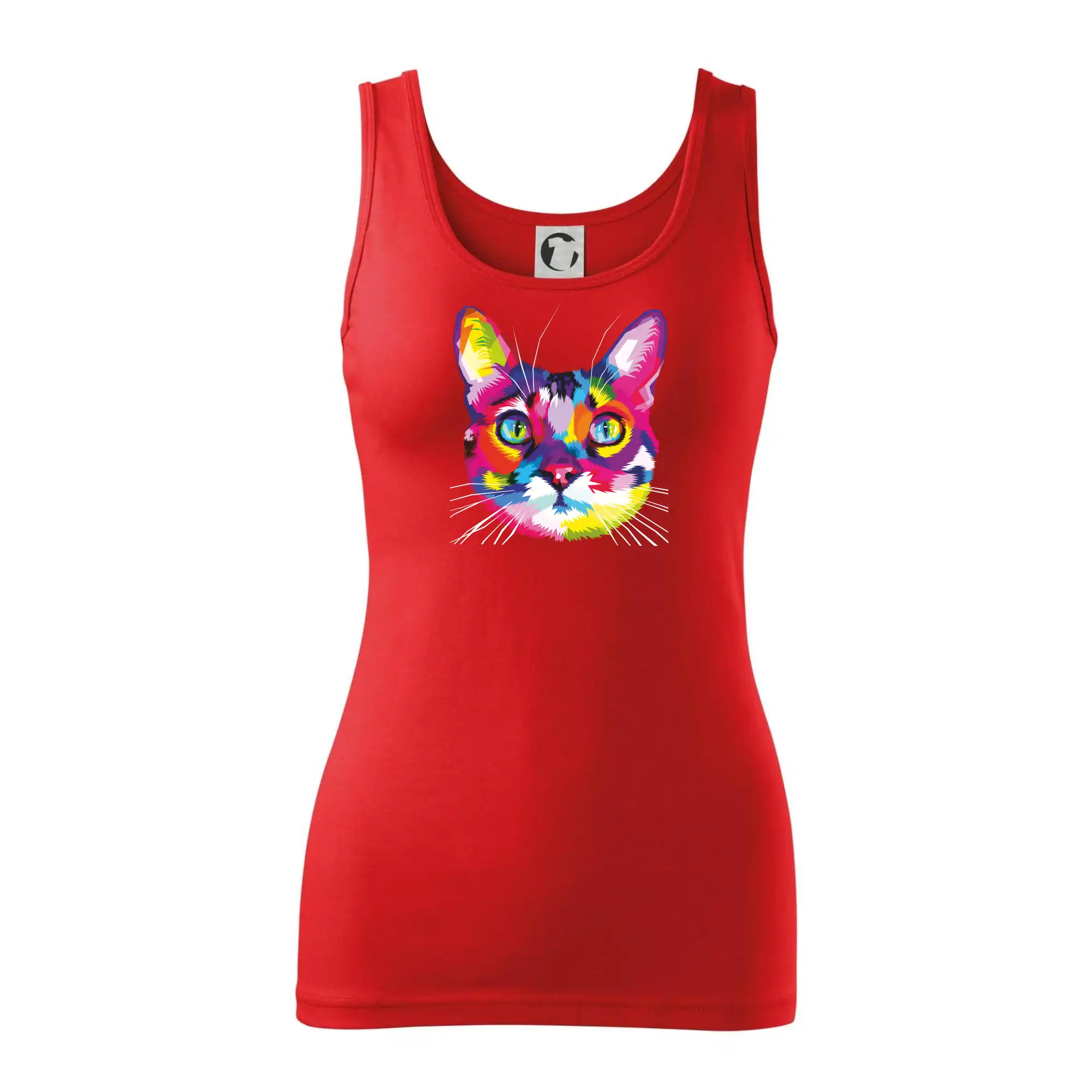 Kočka duhová hlava