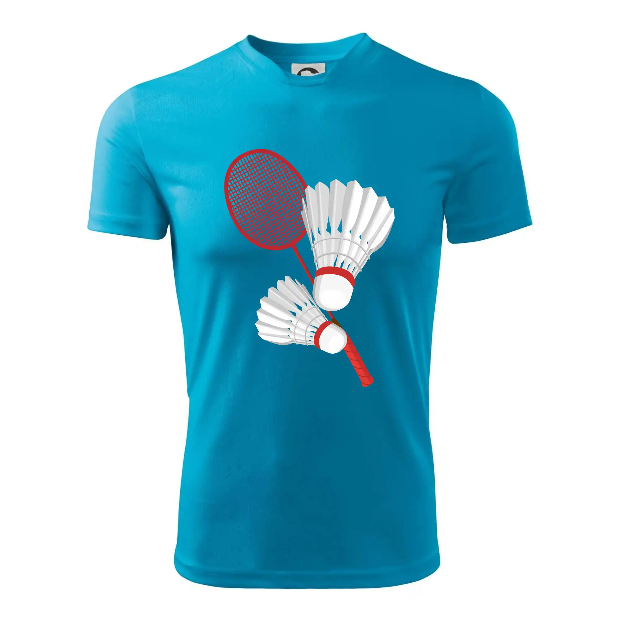 Badminton - pálka a košík