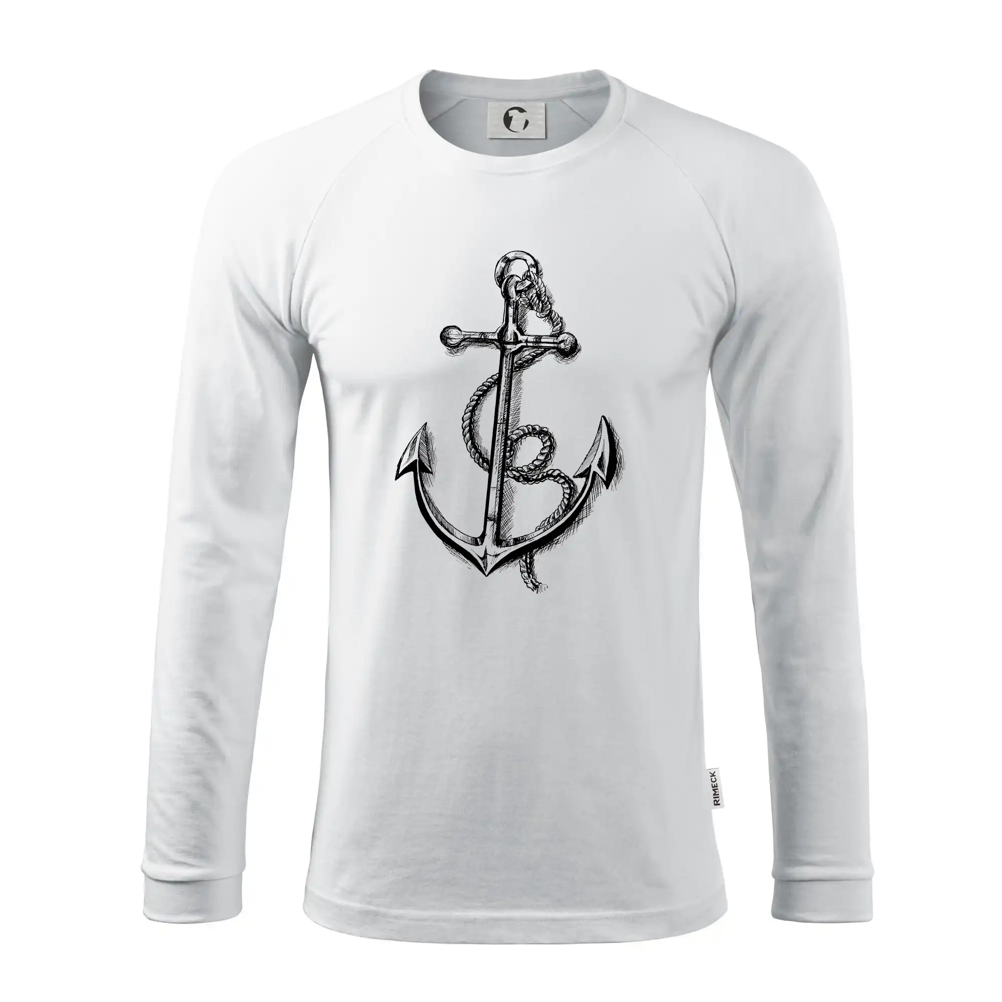 Kotva kreslená tužkou