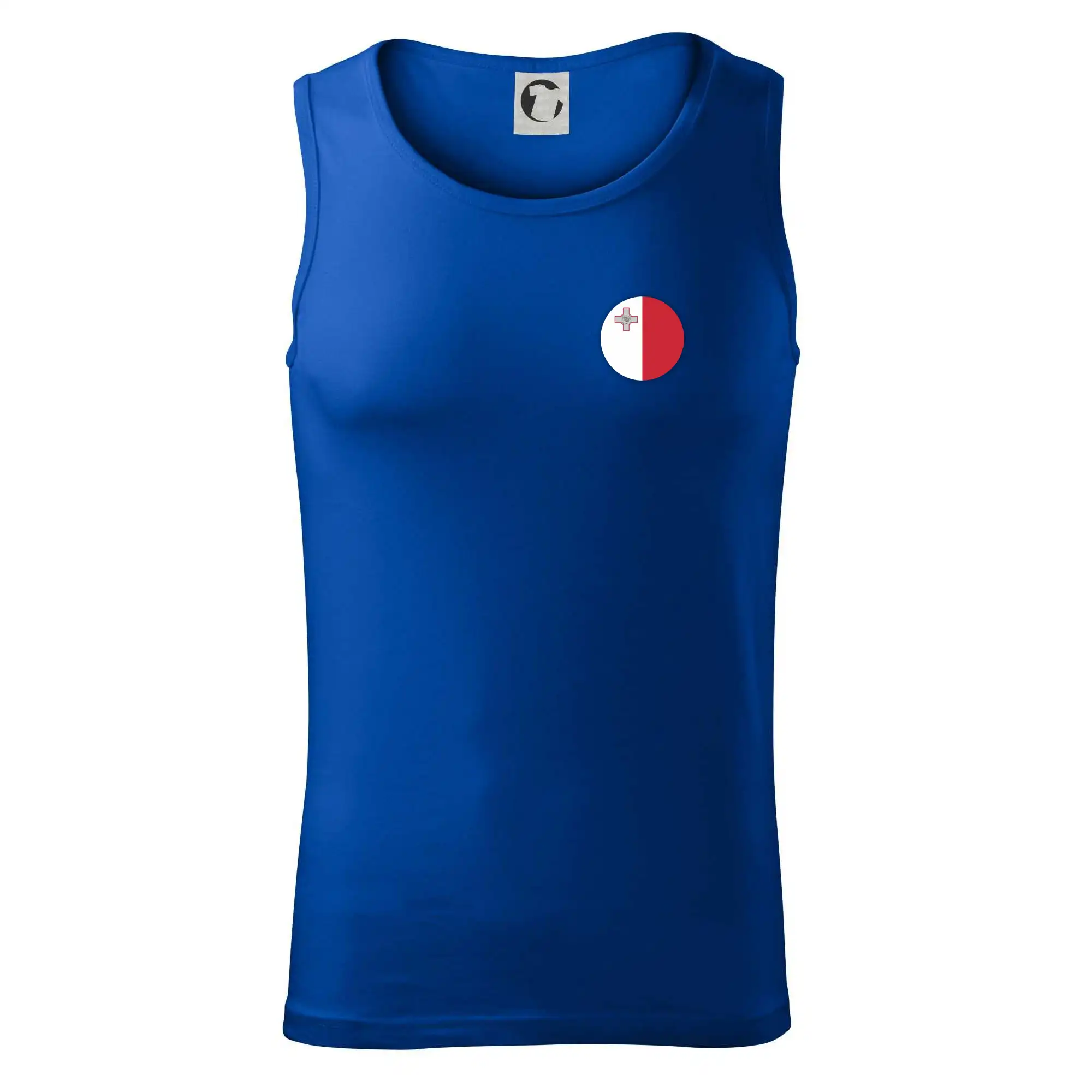 Vlajka Malta kulatá na prso