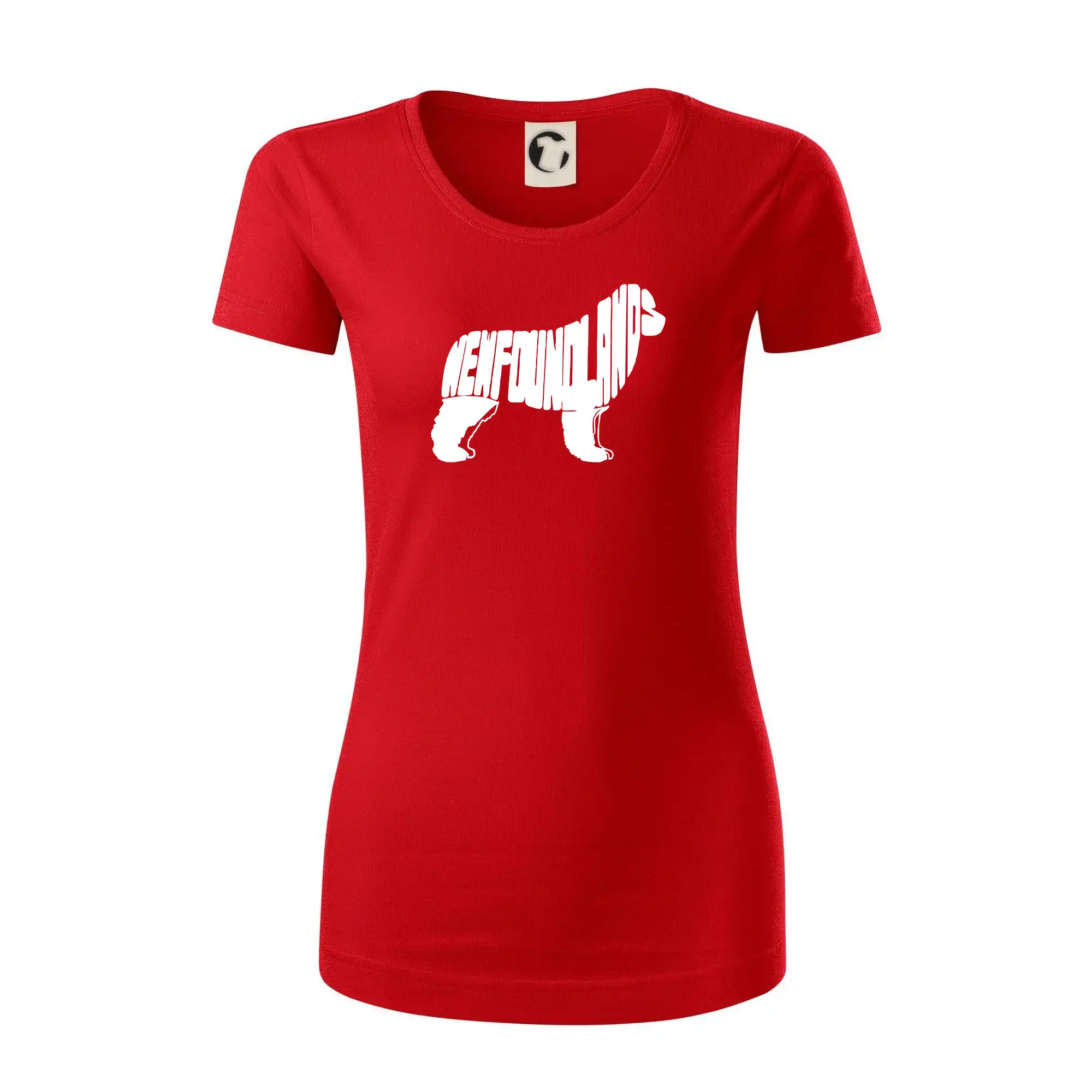 Novofundlandský pes - nápis v tělě