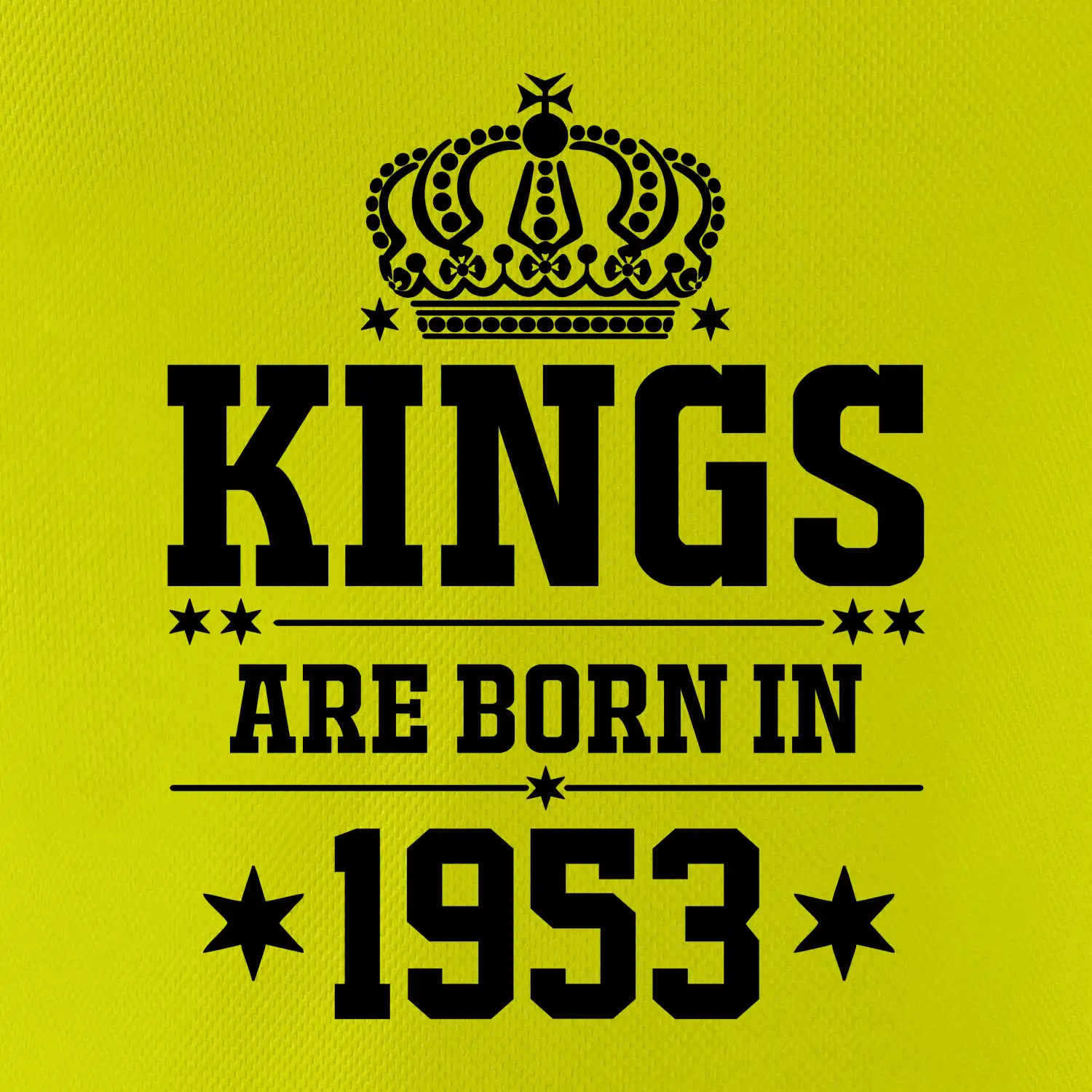 Kings are born in 1953