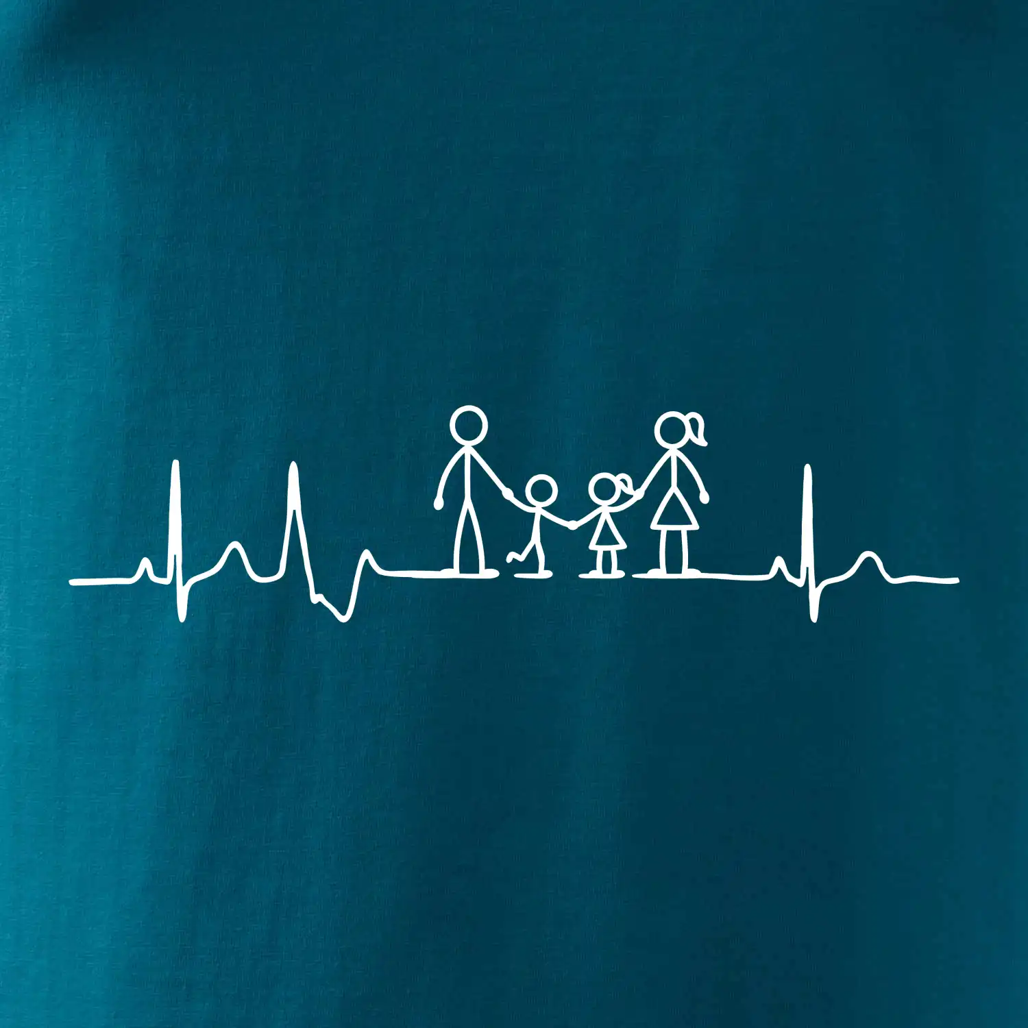 EKG rodina - kluk holka