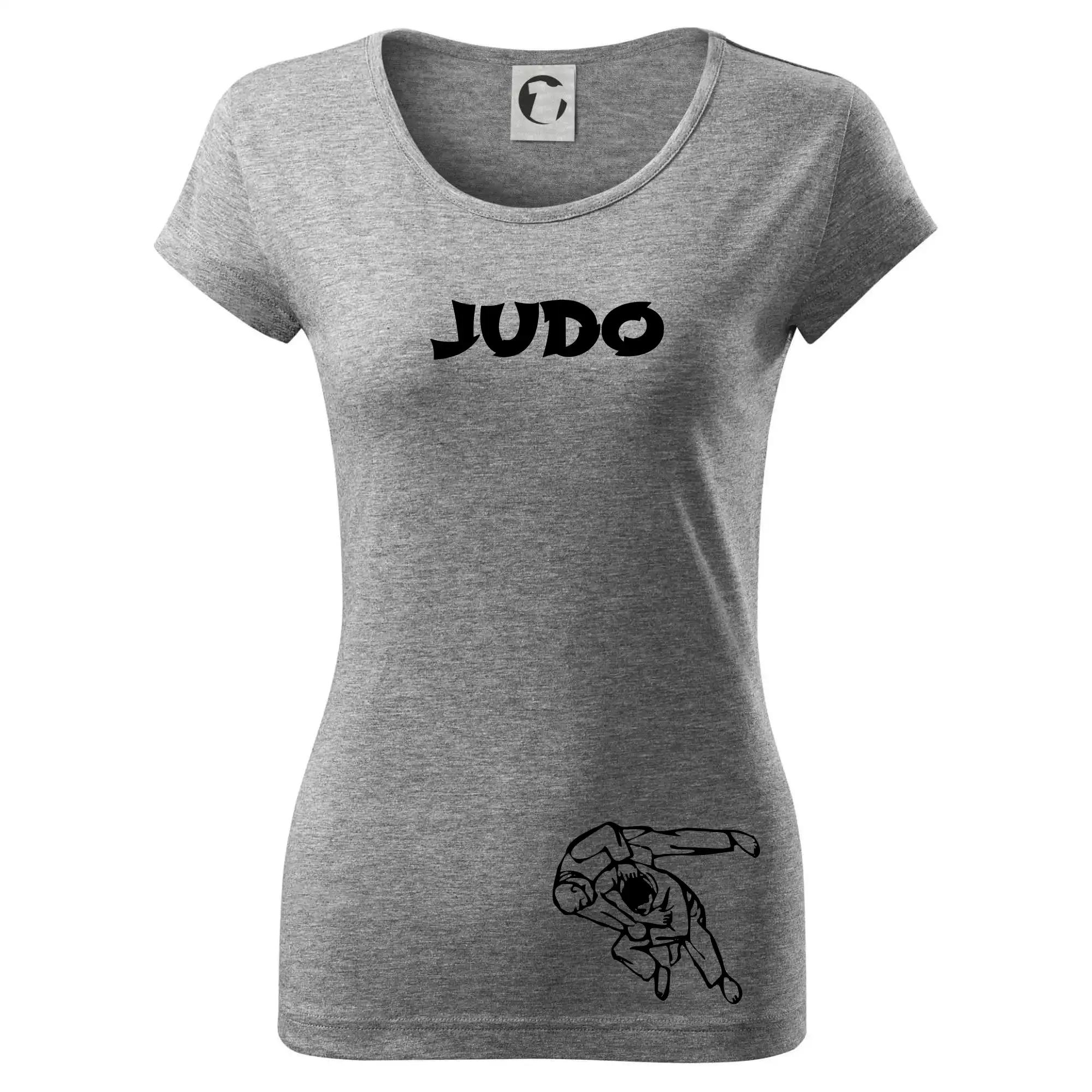 Judo nápis + postavy