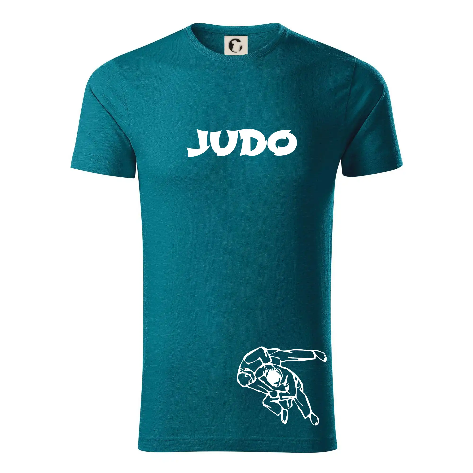 Judo nápis + postavy