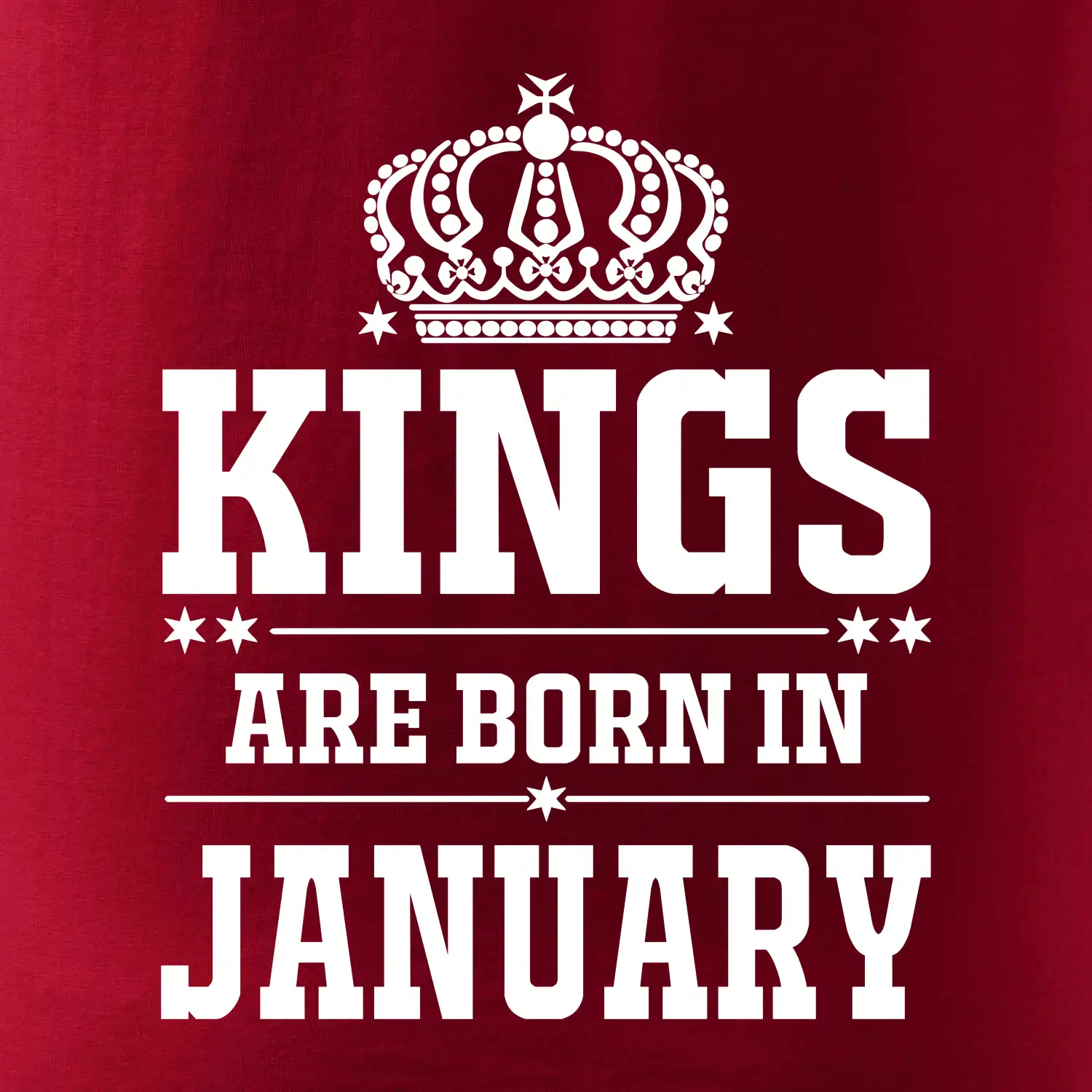 Kings are born in January