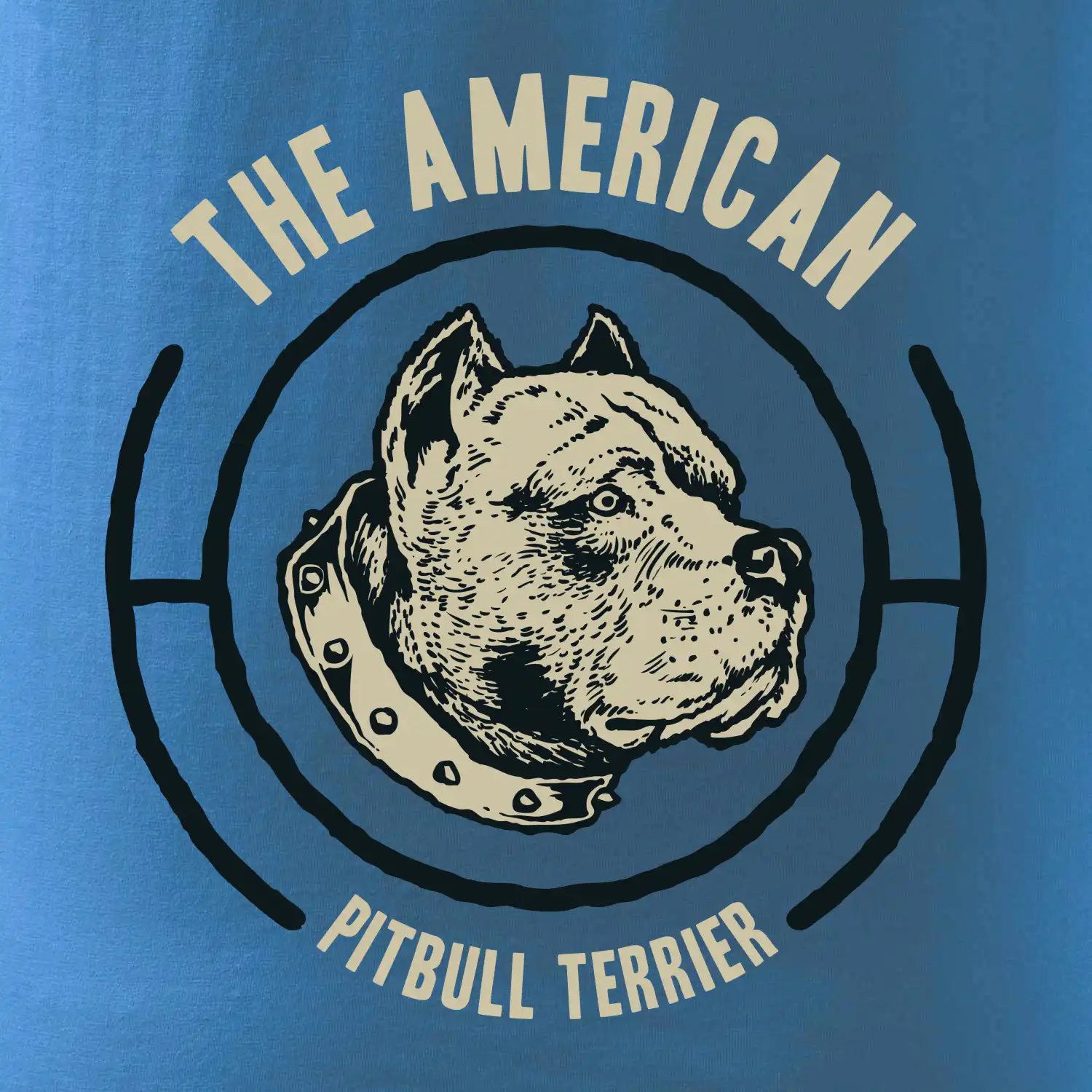 Americký pitbull terier hlava