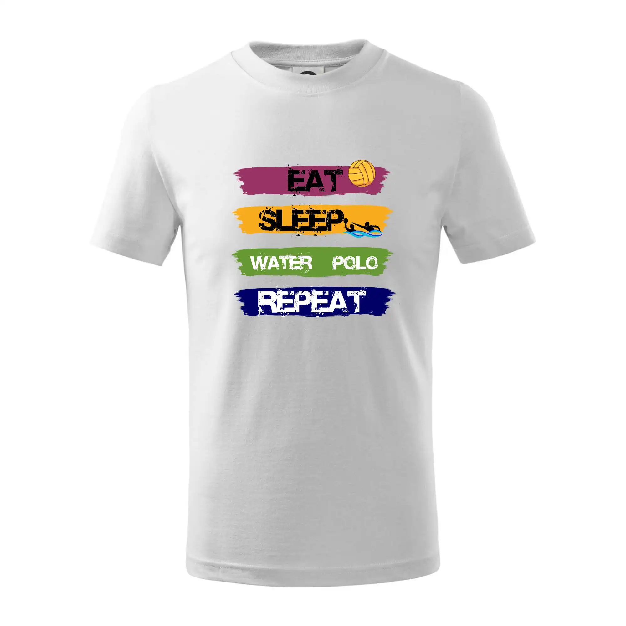 Eat sleep watter polo barevné