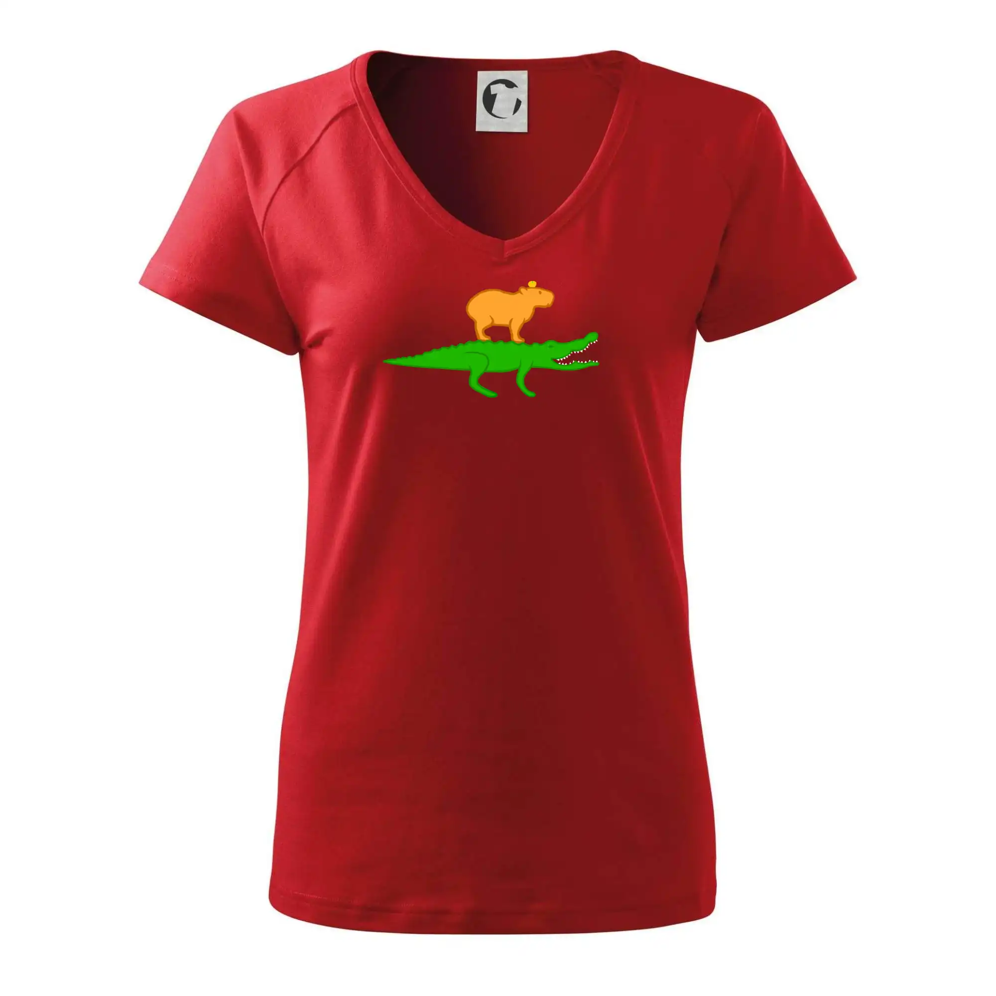 Kapybara na krokodýlovi (Moňas)