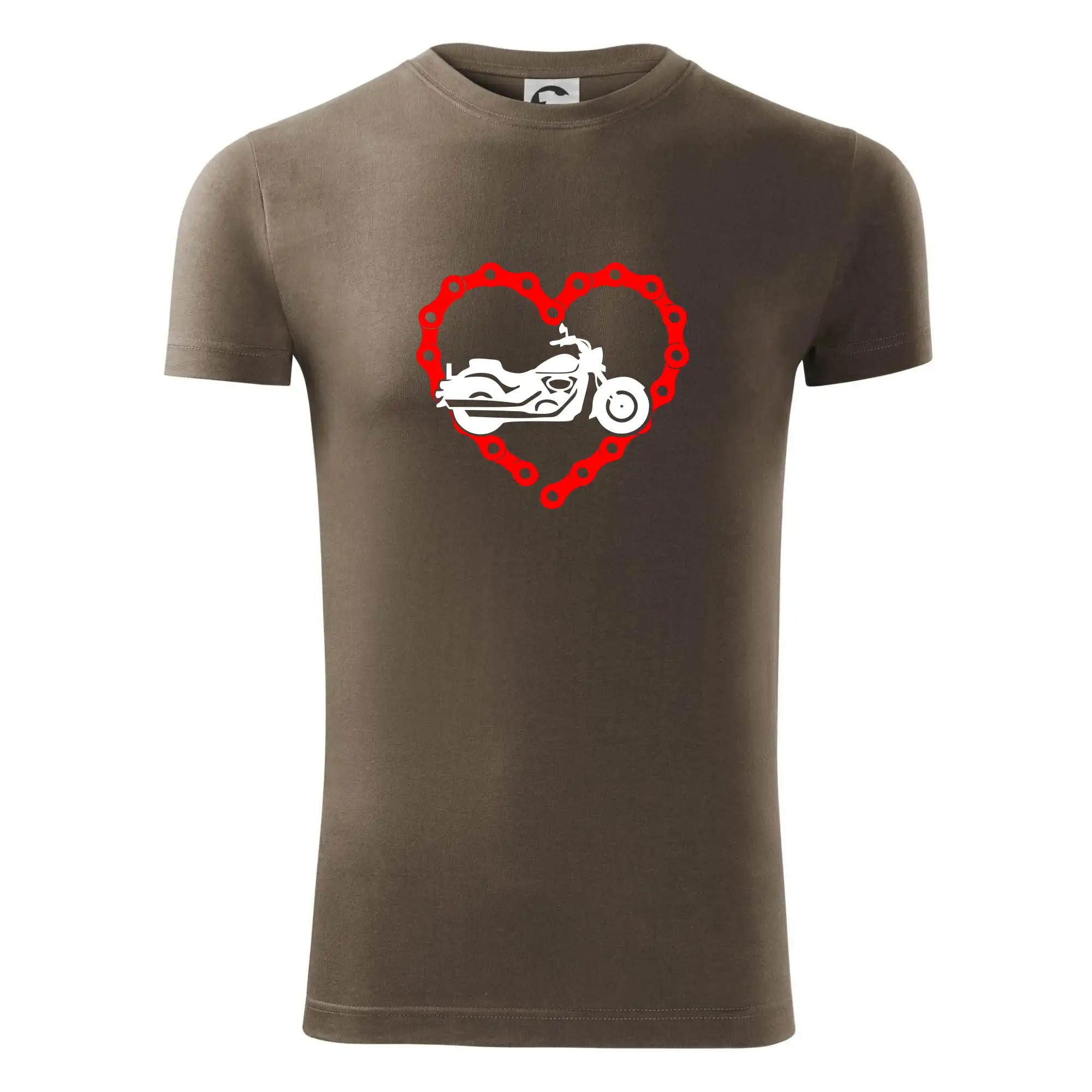 Moto srdce řetěz - chopper
