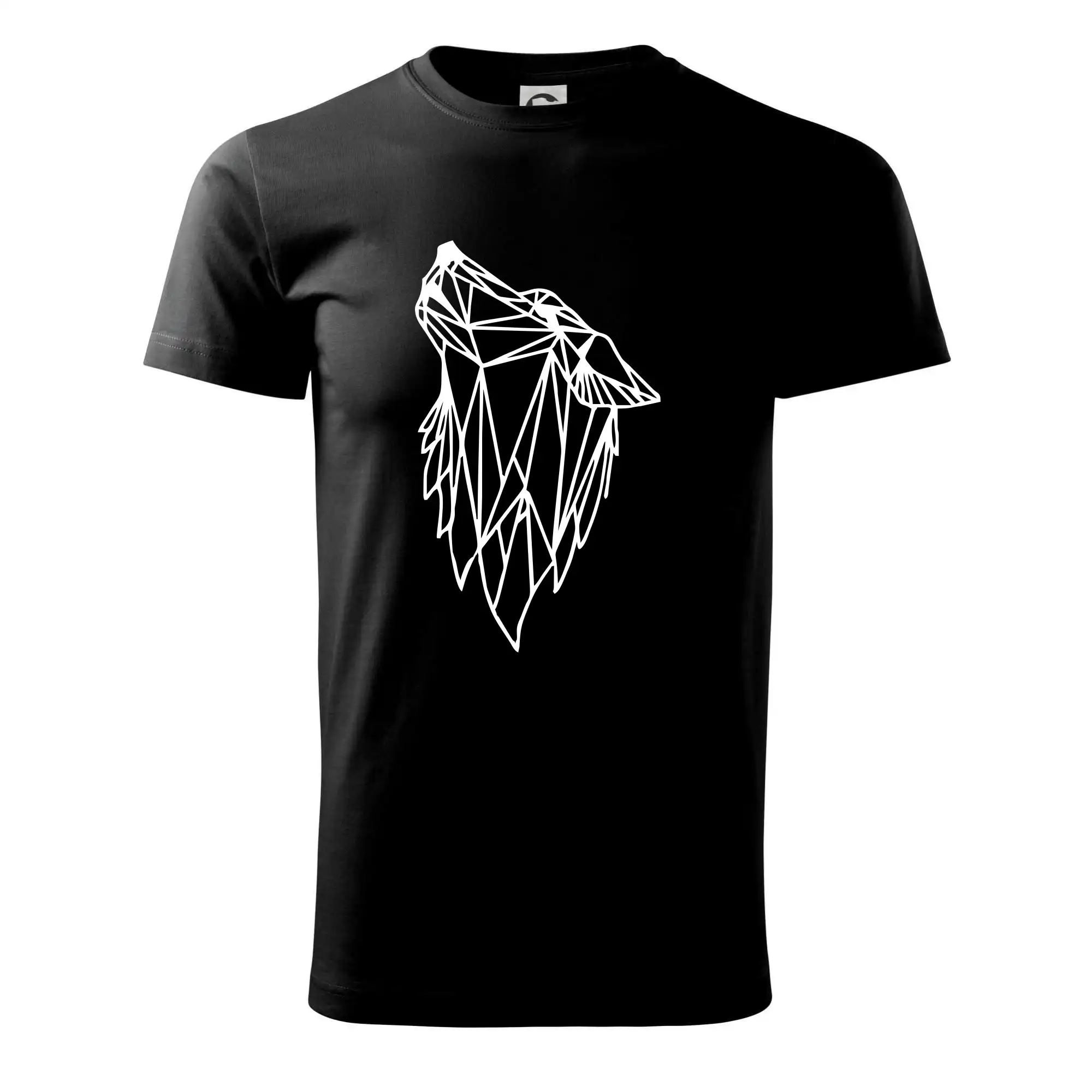 Geometrie - vlk - vyjící