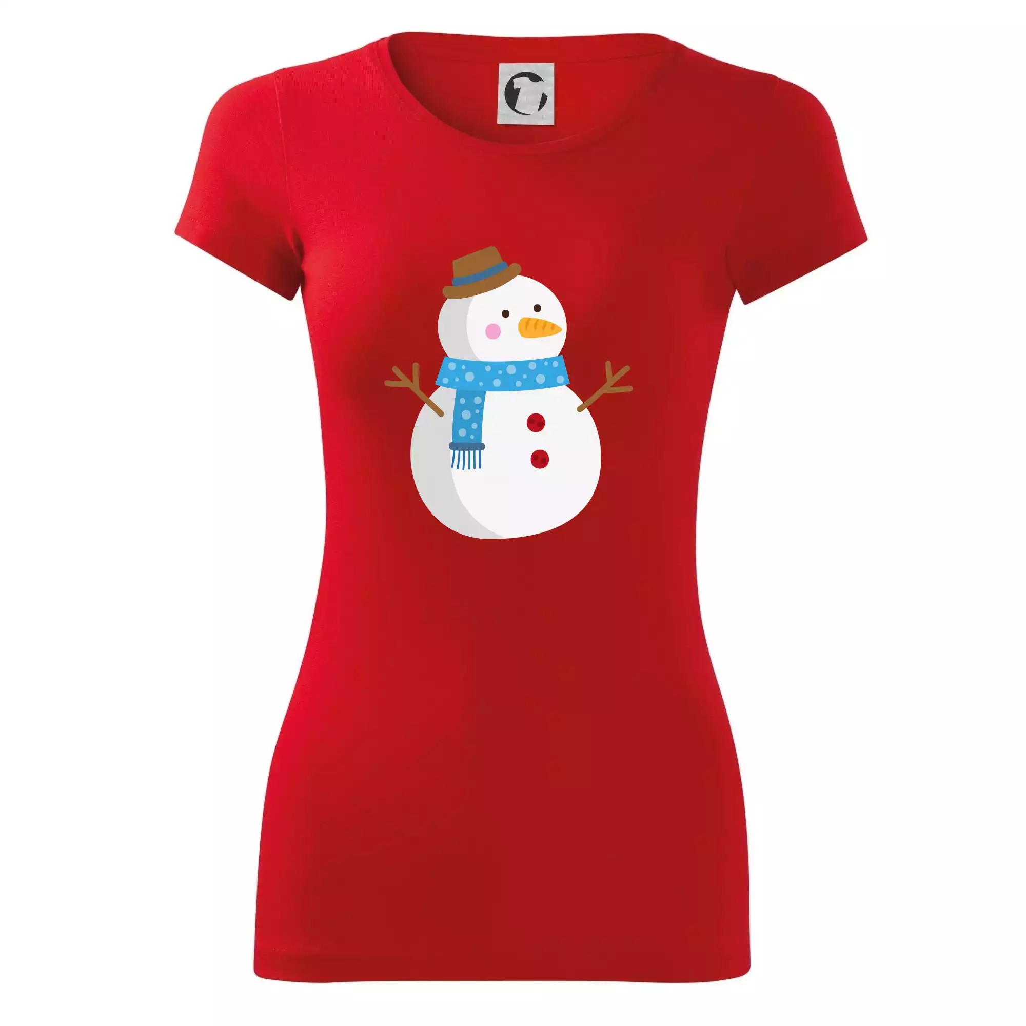 Sněhulák se šálou