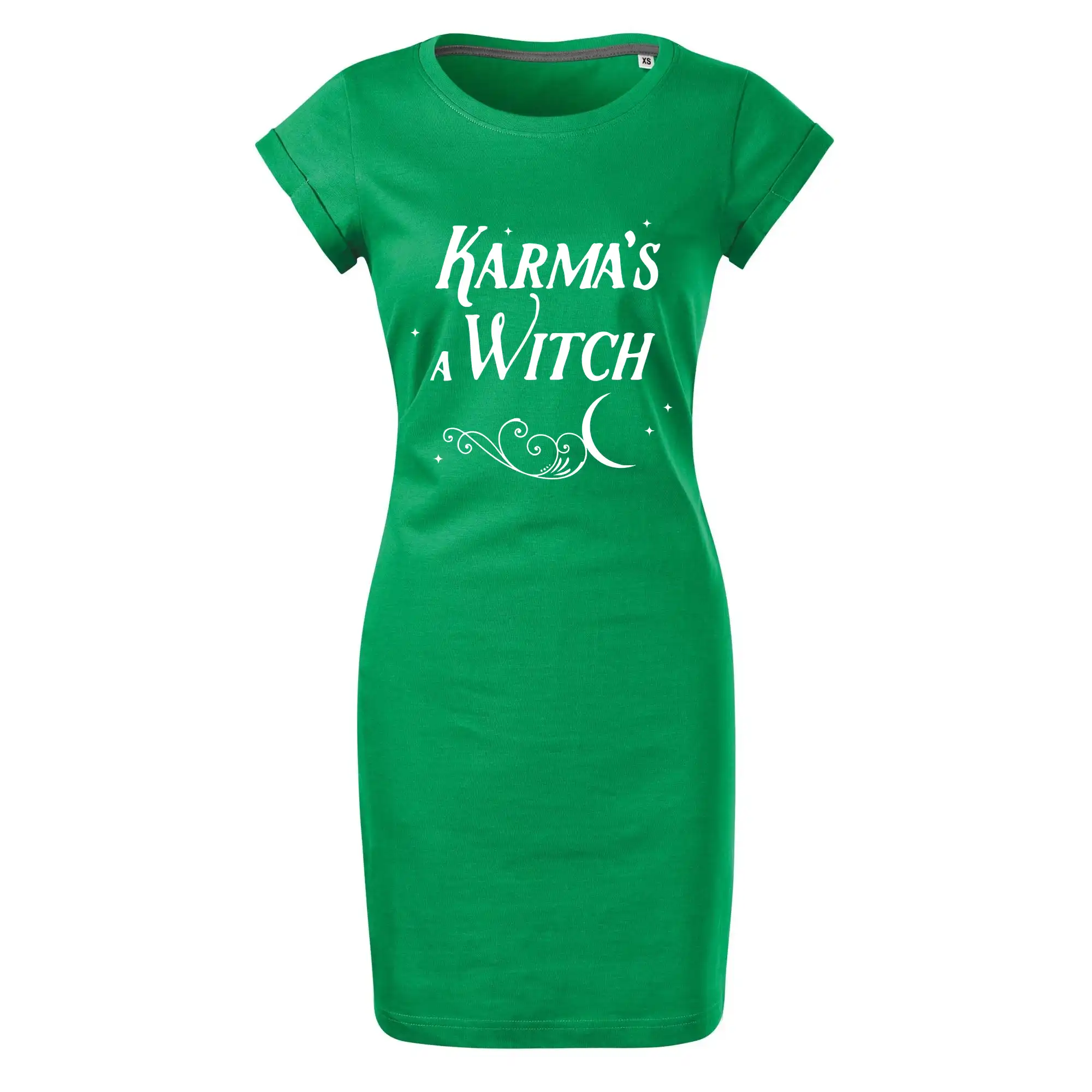 Karma's a Witch - nápis
