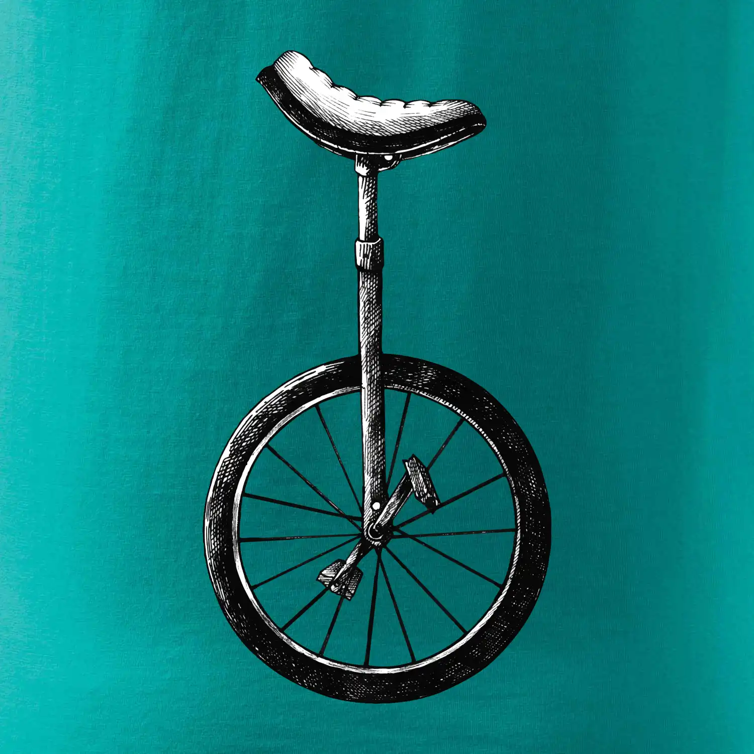 jednokolka kreslená