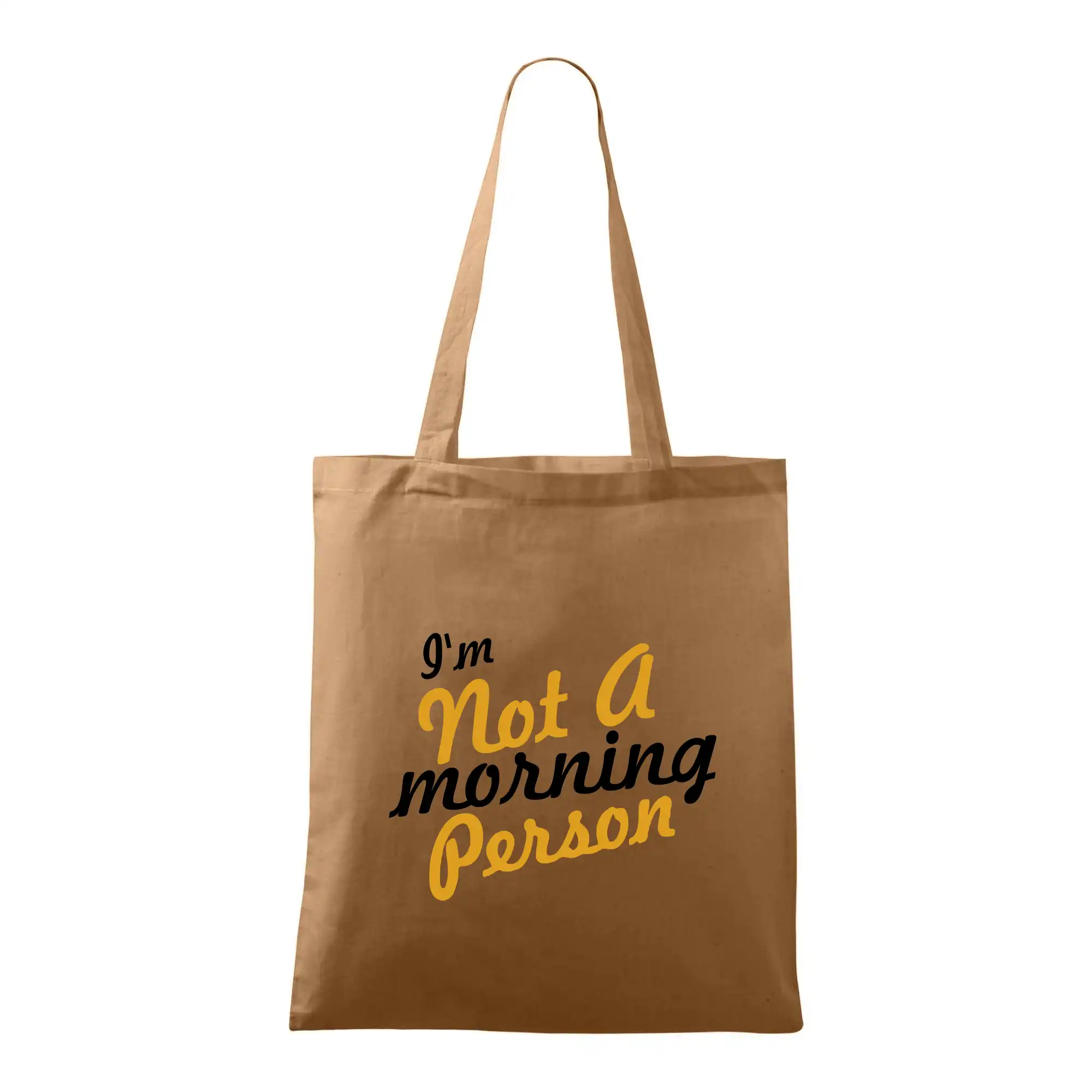 I'm not a morning person