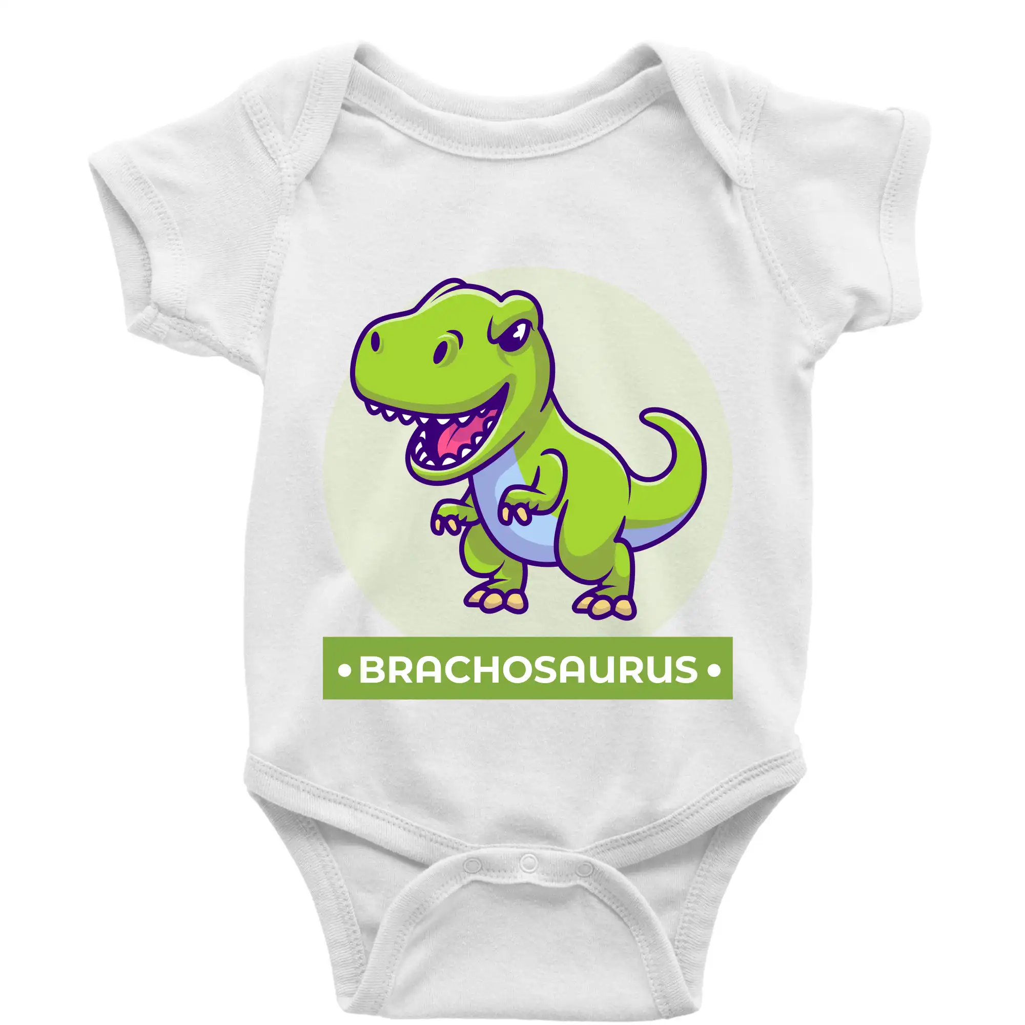 Tričká a mikiny pre syna - Dinosaurie rodina - bracho - Body dojčenské s krátkym rukávom