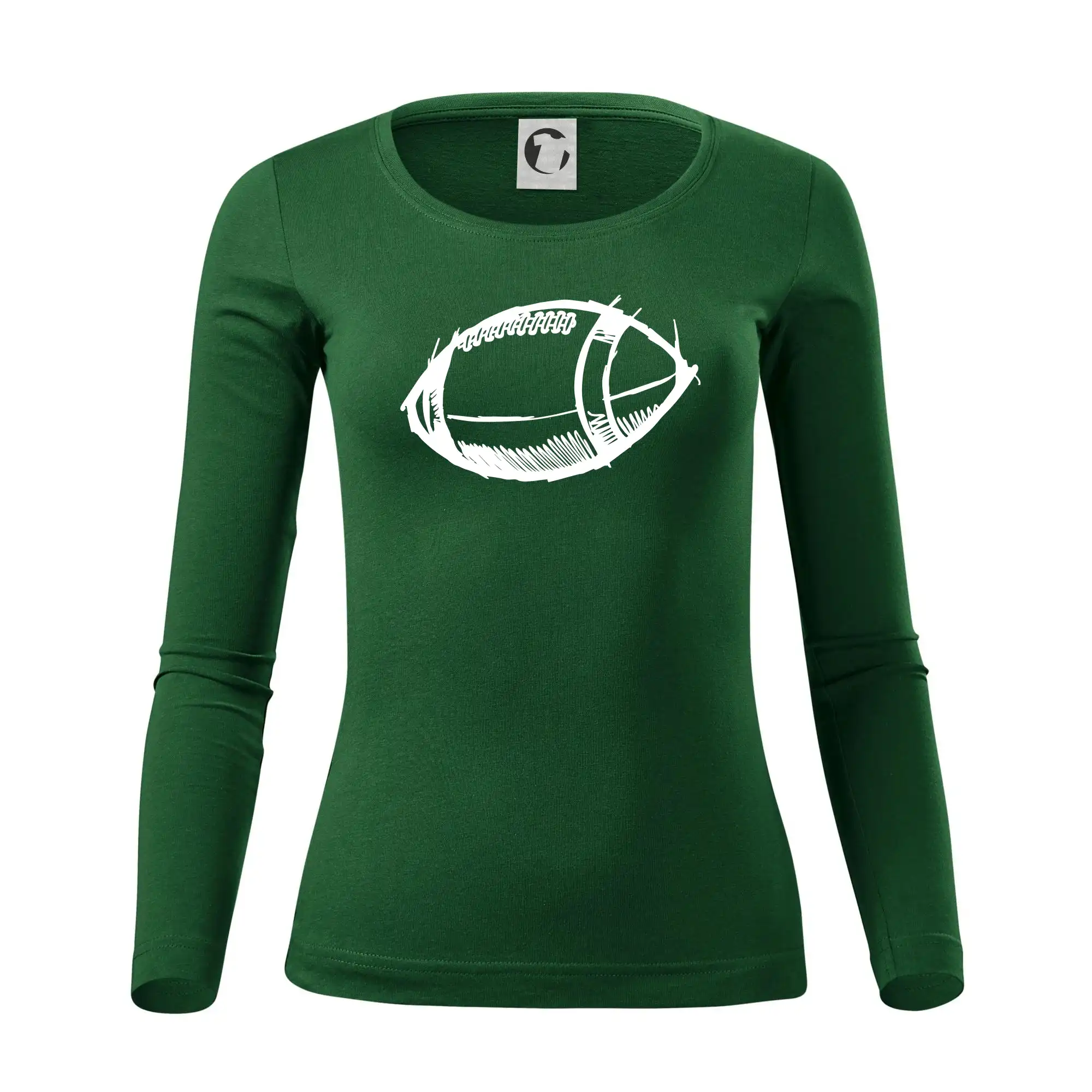 Americký fotbal míč skica